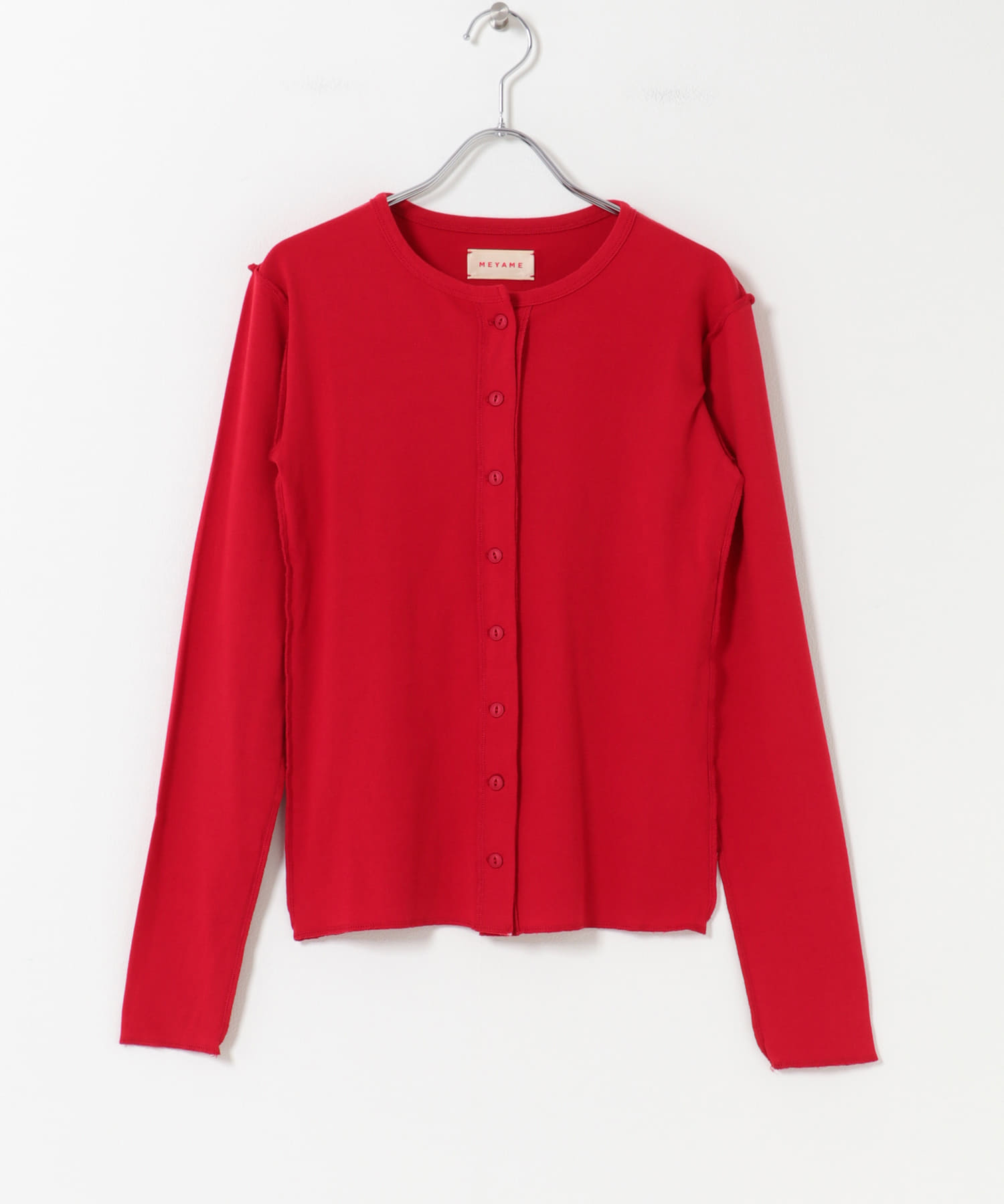 MEYAME　MANY BUTTON CARDIGAN