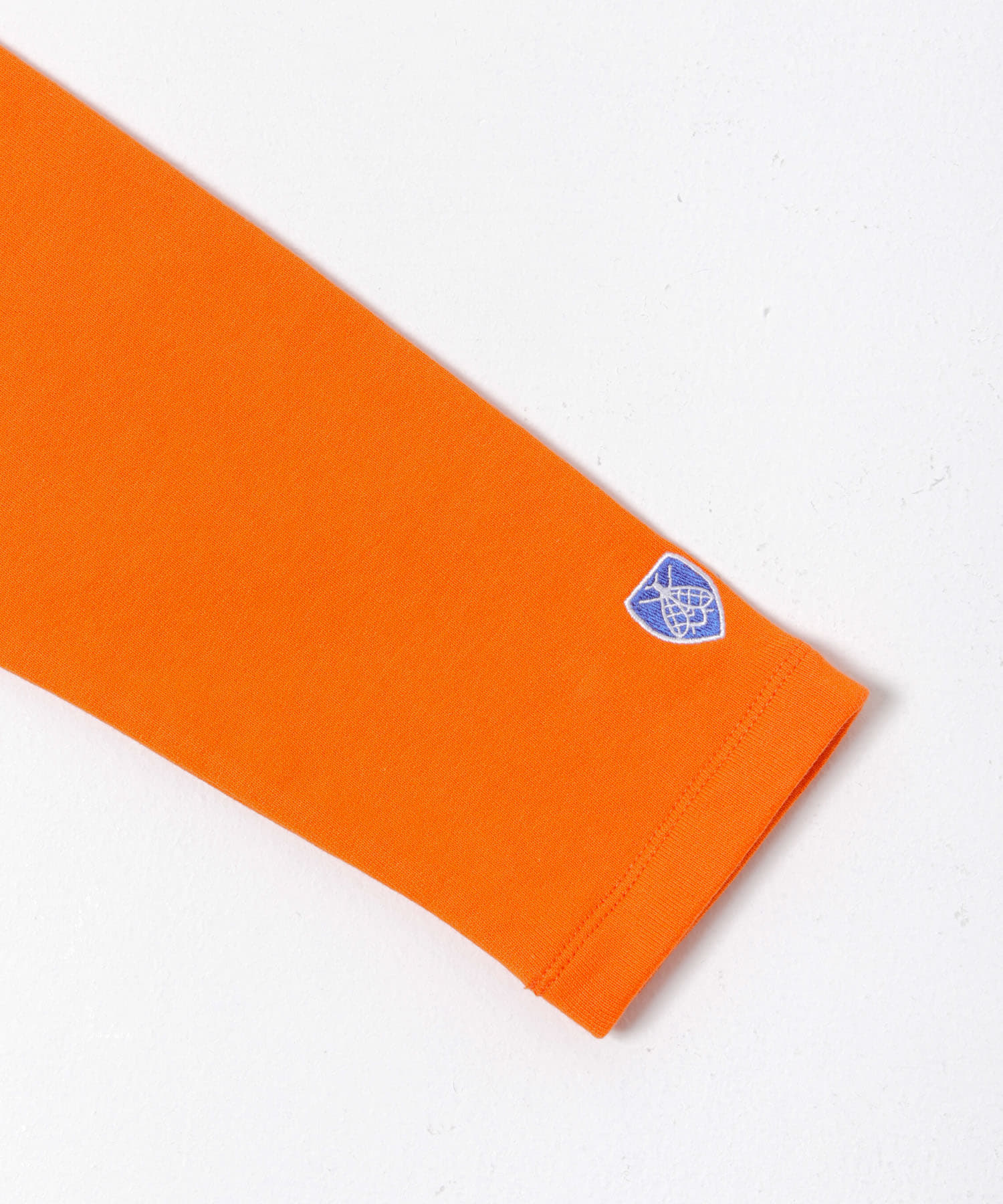 ORCIVAL　CREW NECK CARDIGAN ORANGE 1