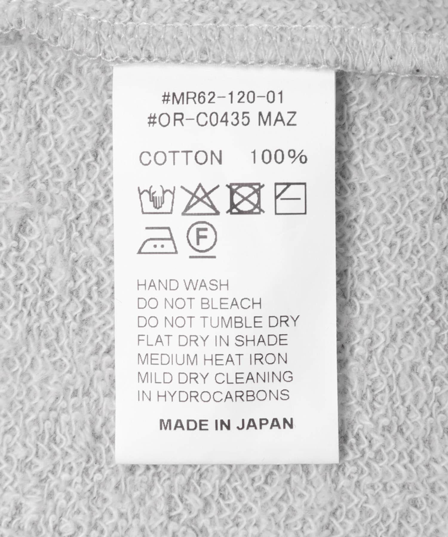 ORCIVAL　CREW NECK CARDIGAN GREY 1