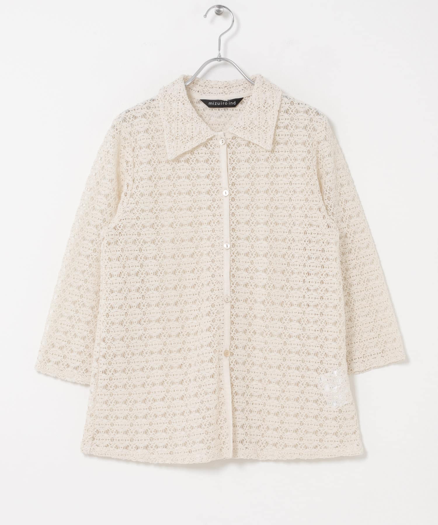 mizuiro-ind　LACE SHIRTS