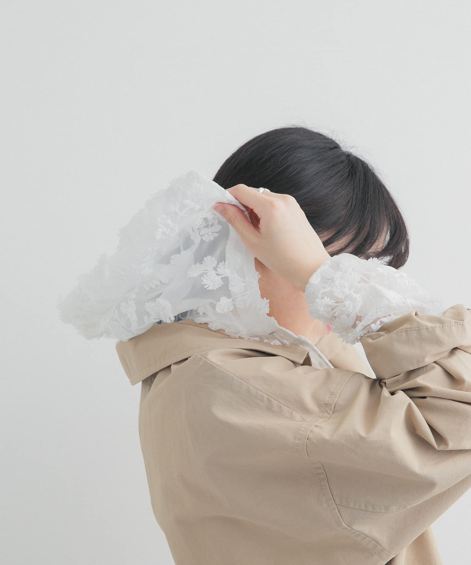 身長：162cm サイズ：One