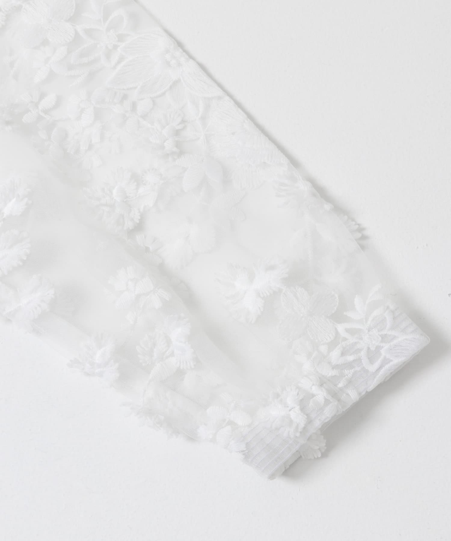 『別注』LAYAS×DOORS　LACE JQD PARKA WHITE One