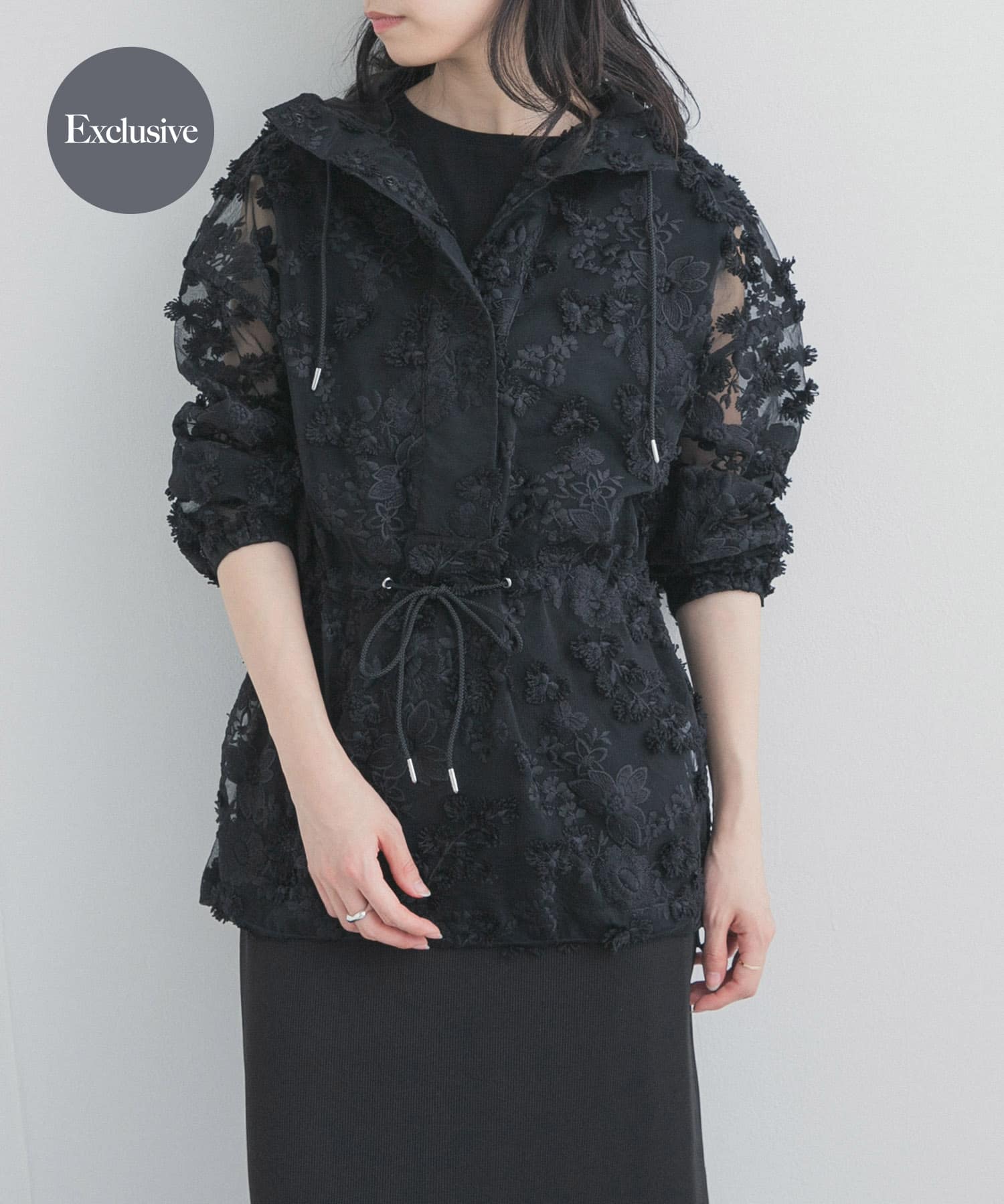 『別注』LAYAS×DOORS　LACE JQD PARKA