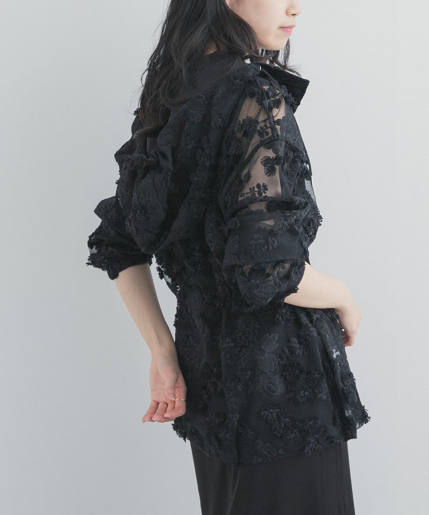 身長：162cm サイズ：One