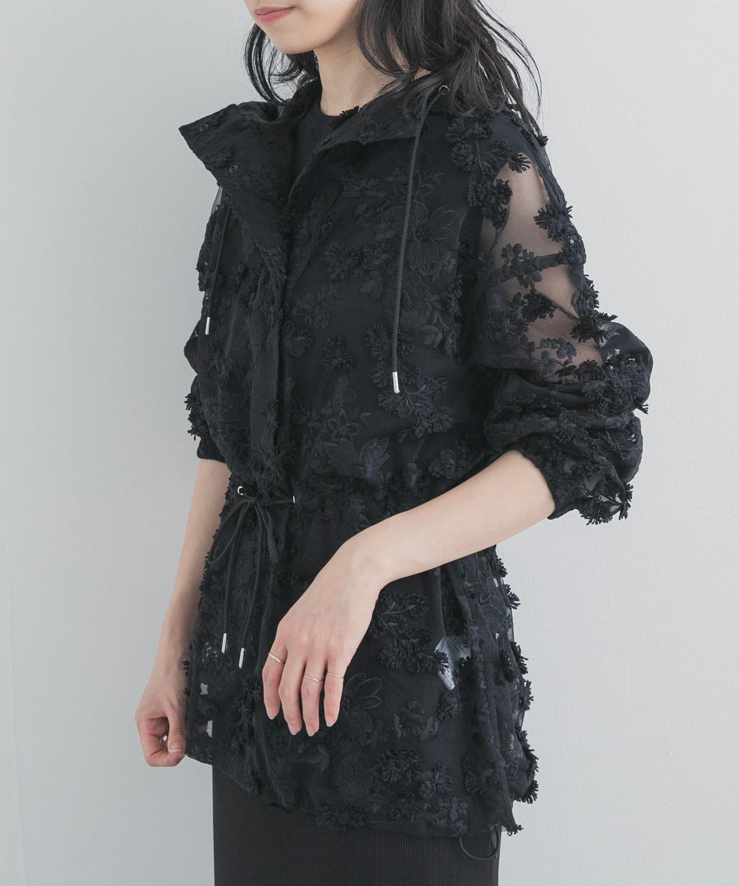 身長：162cm サイズ：One
