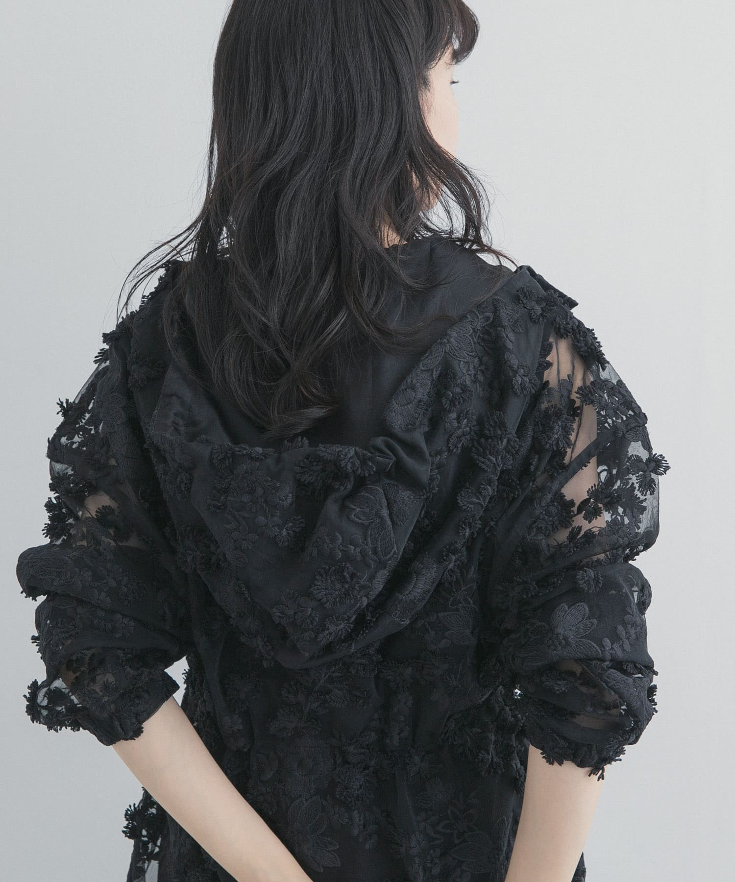身長：162cm サイズ：One