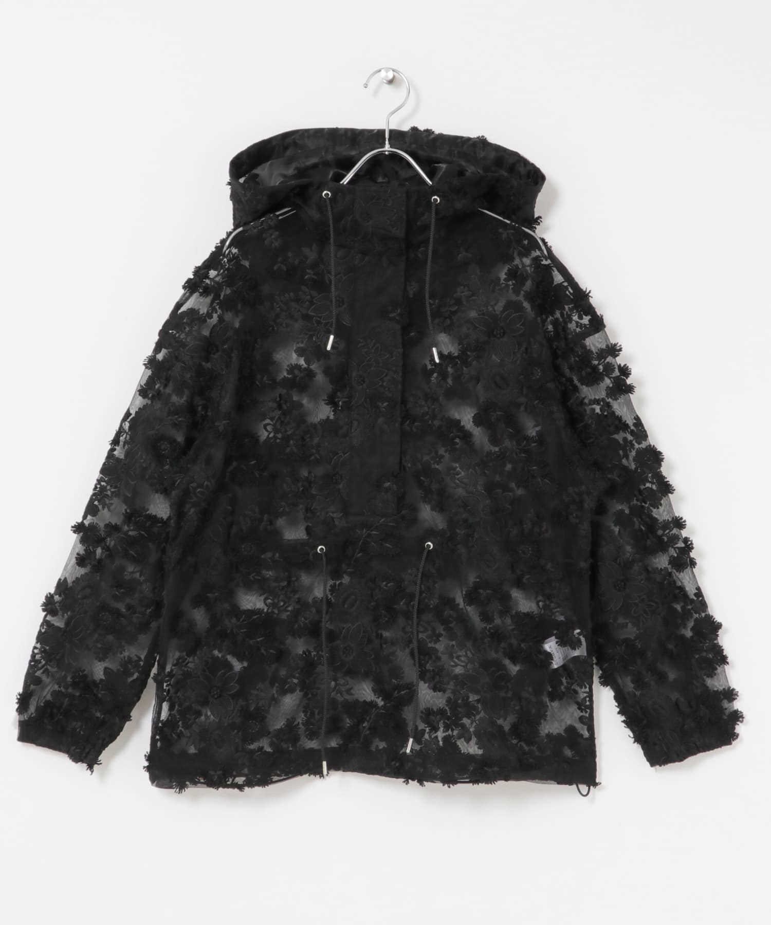 『別注』LAYAS×DOORS　LACE JQD PARKA BLACK One