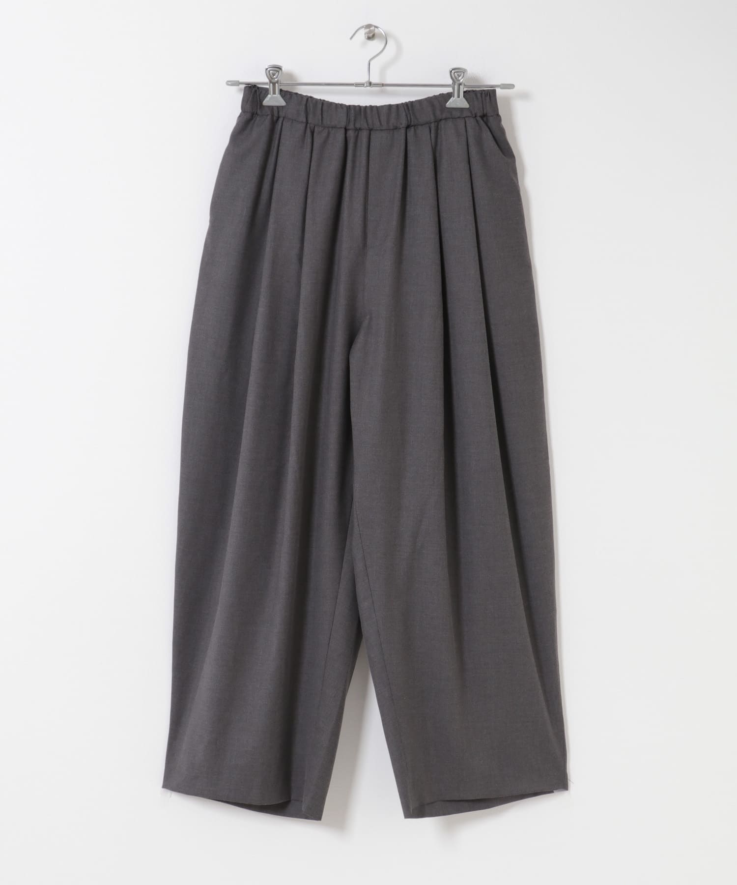 mizuiro-ind　WIDE TUCK PANTS