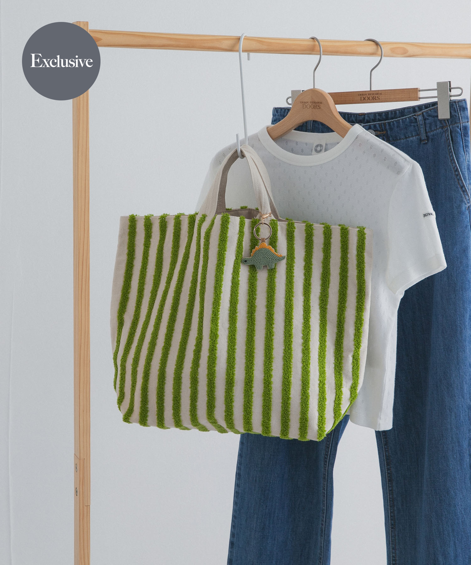 beej　LOOP STRIP BOX TOTEBAG