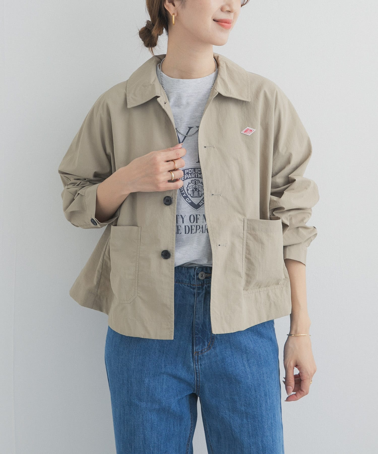DANTON　DOLMAN SLEEVE JACKET
