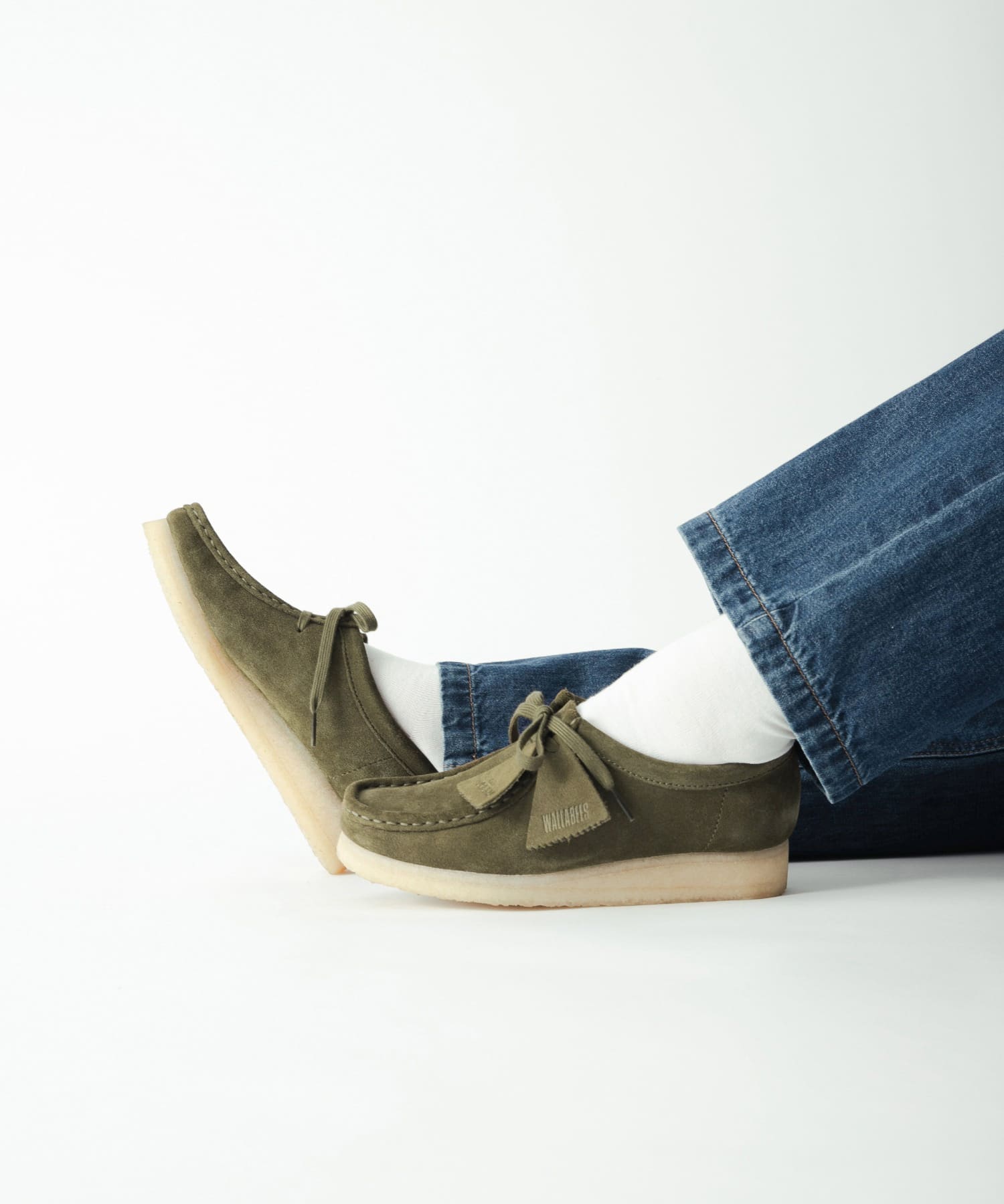 CLARKS EXCLUSIVE WALLABEE(4 Olive): シューズ｜URBAN RESEARCH公式