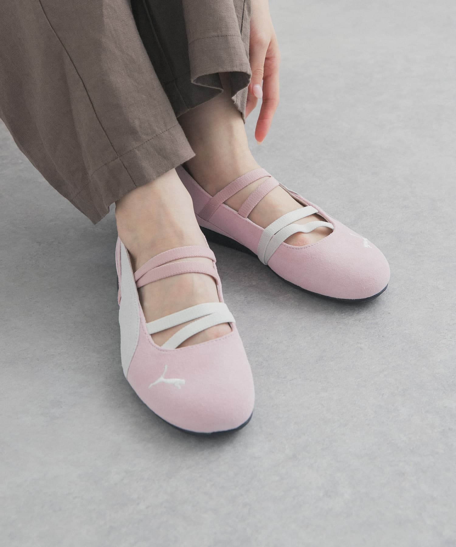 PUMA　SPEEDCAT BALLET SD WNS PINK 23.5