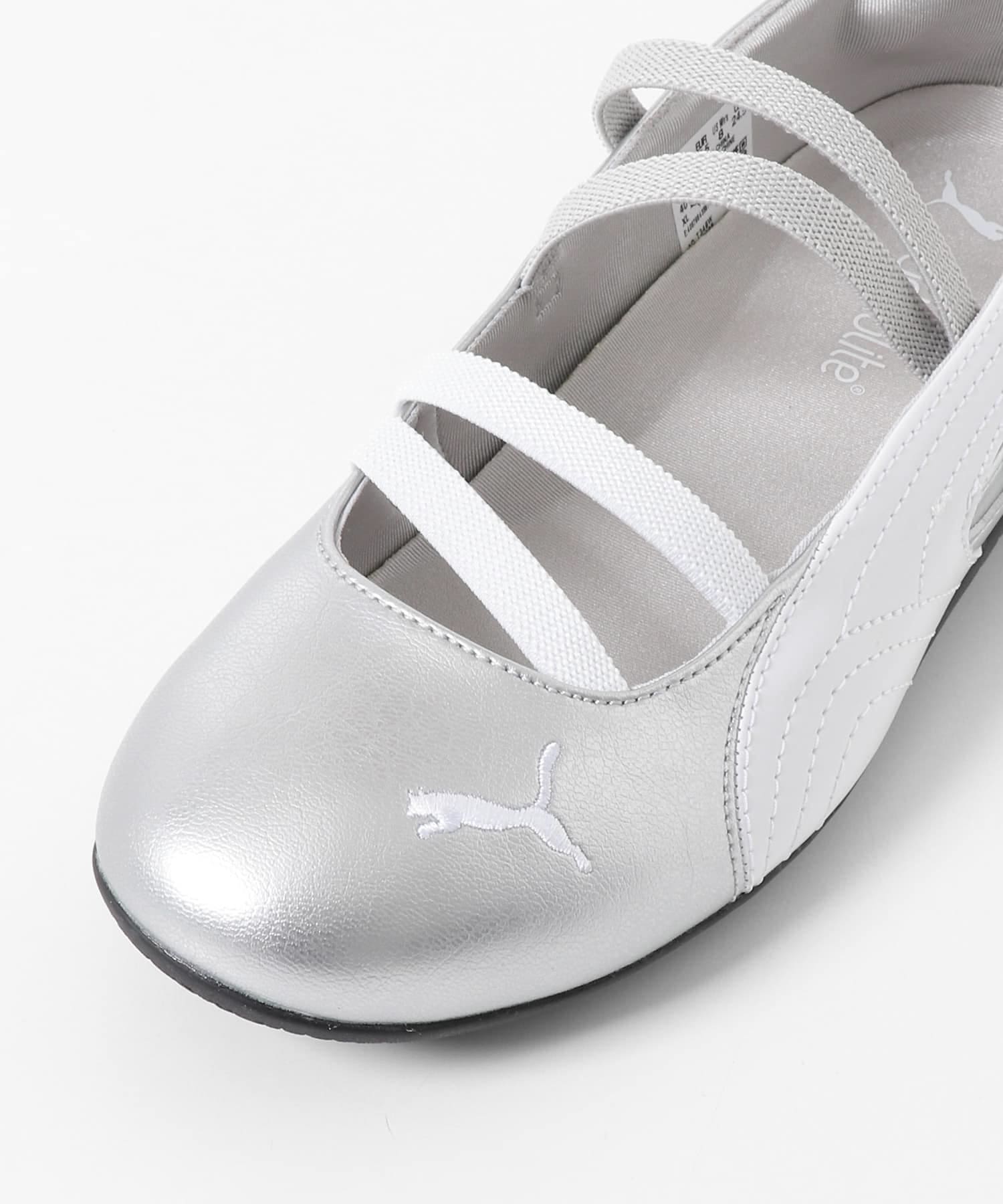 “PUMA Speedcat Ballet シルバー 23.5 PUMA SPEEDCAT BALLET METALLIC(23.5 SILVER): シューズ｜URBAN
