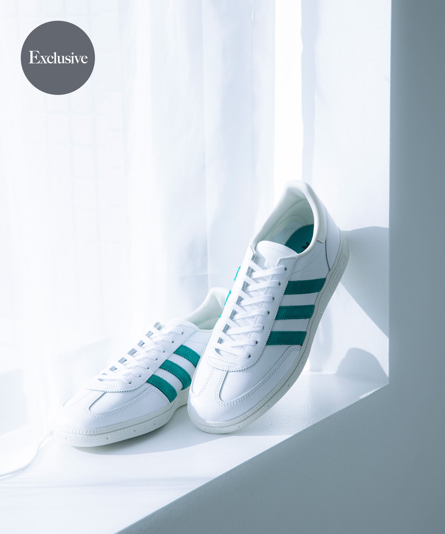 『別注』adidas×DOORS　HANDBALL SPEZIAL WHT/GRN 22.5