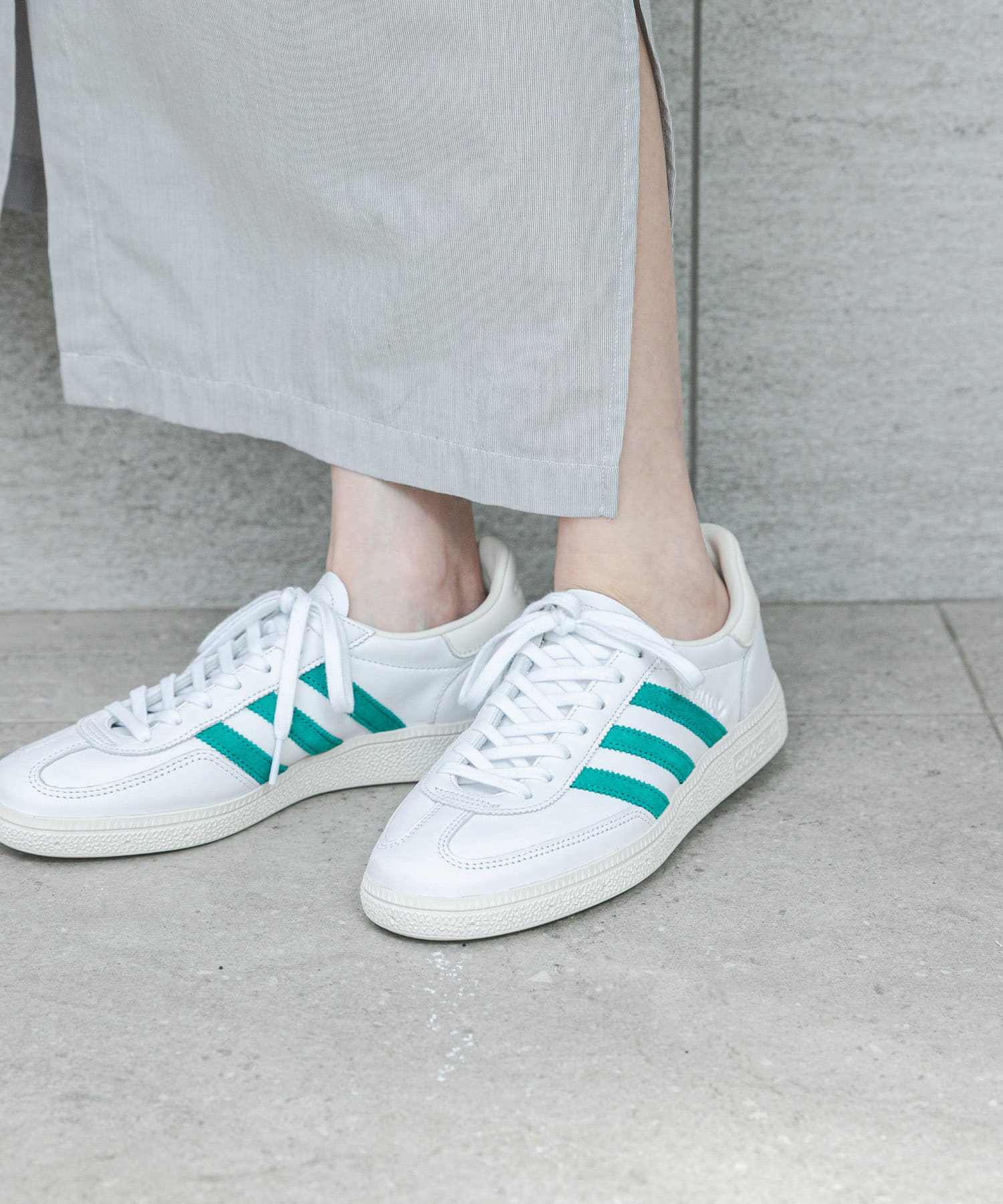 『別注』adidas×DOORS　HANDBALL SPEZIAL WHT/GRN 22.5