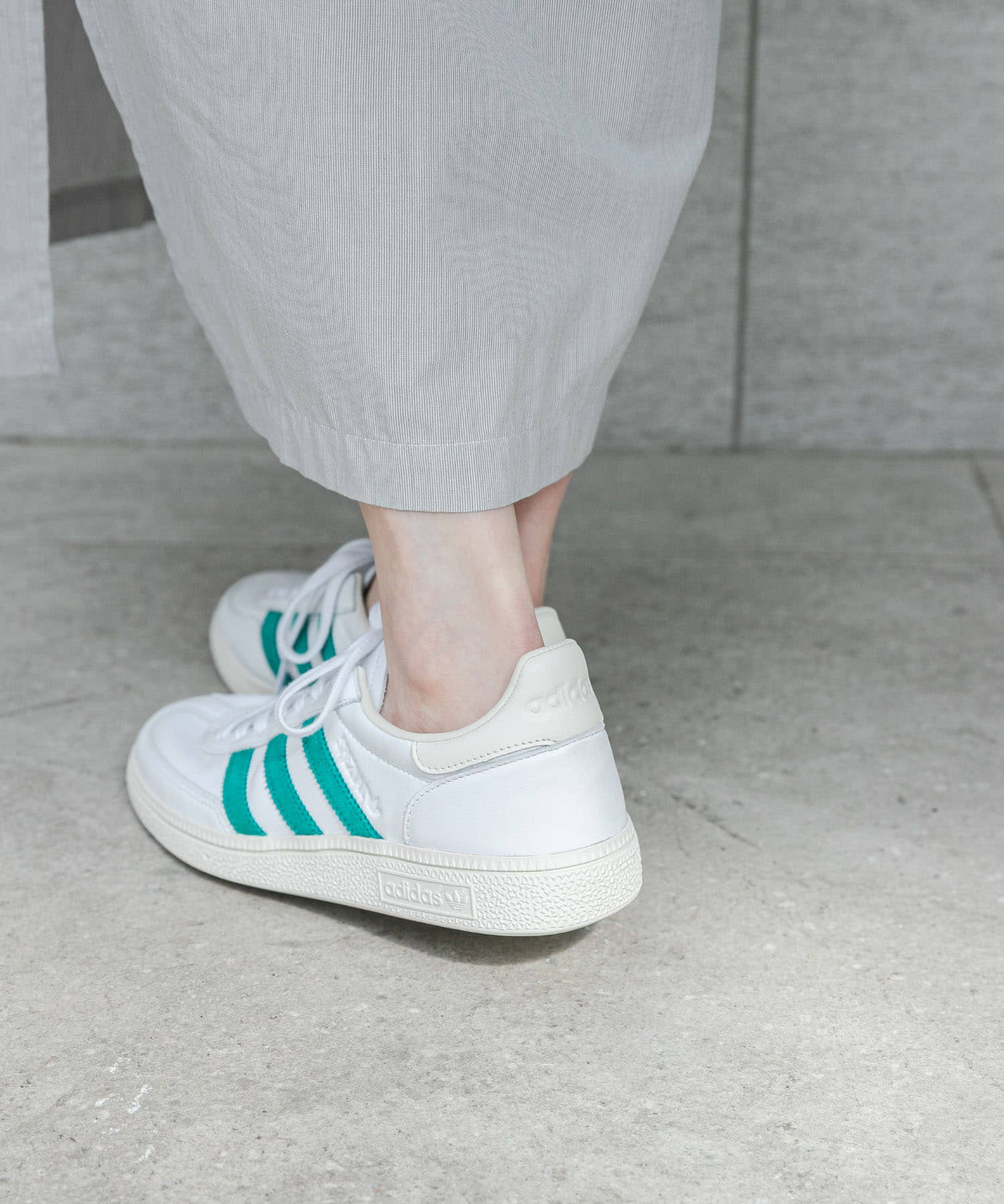 『別注』adidas×DOORS　HANDBALL SPEZIAL WHT/GRN 22.5