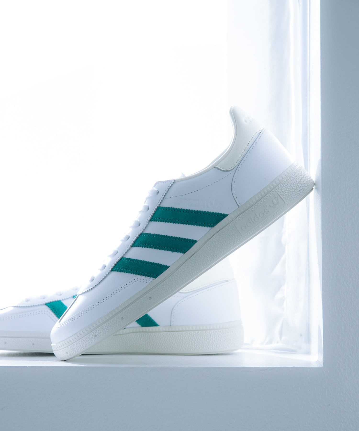 『別注』adidas×DOORS　HANDBALL SPEZIAL WHT/GRN 23