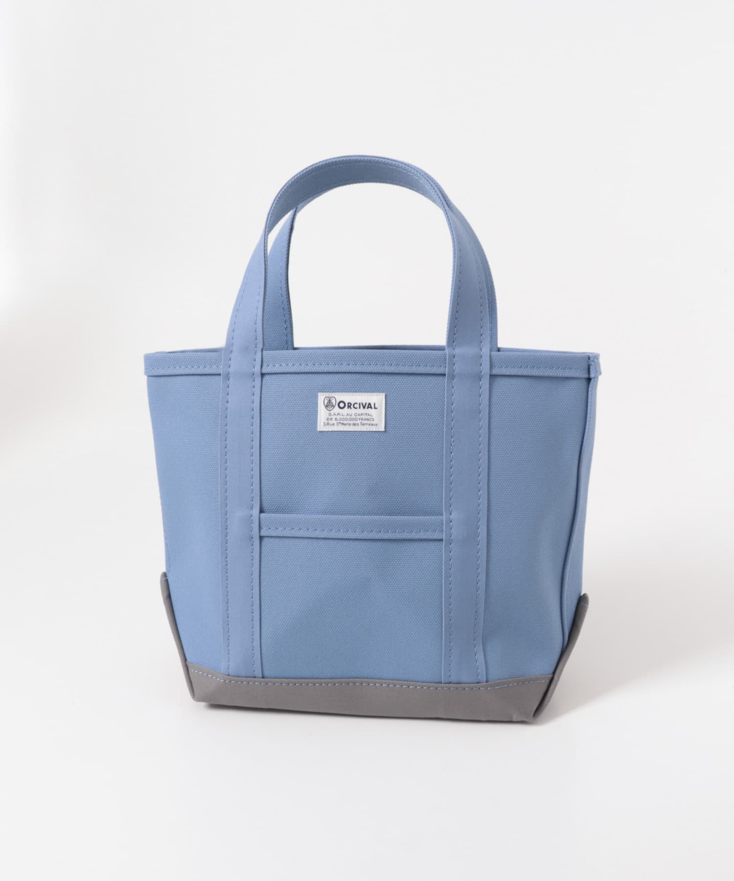 ORCIVAL　TOTE BAG SMALL BLU/GRY One