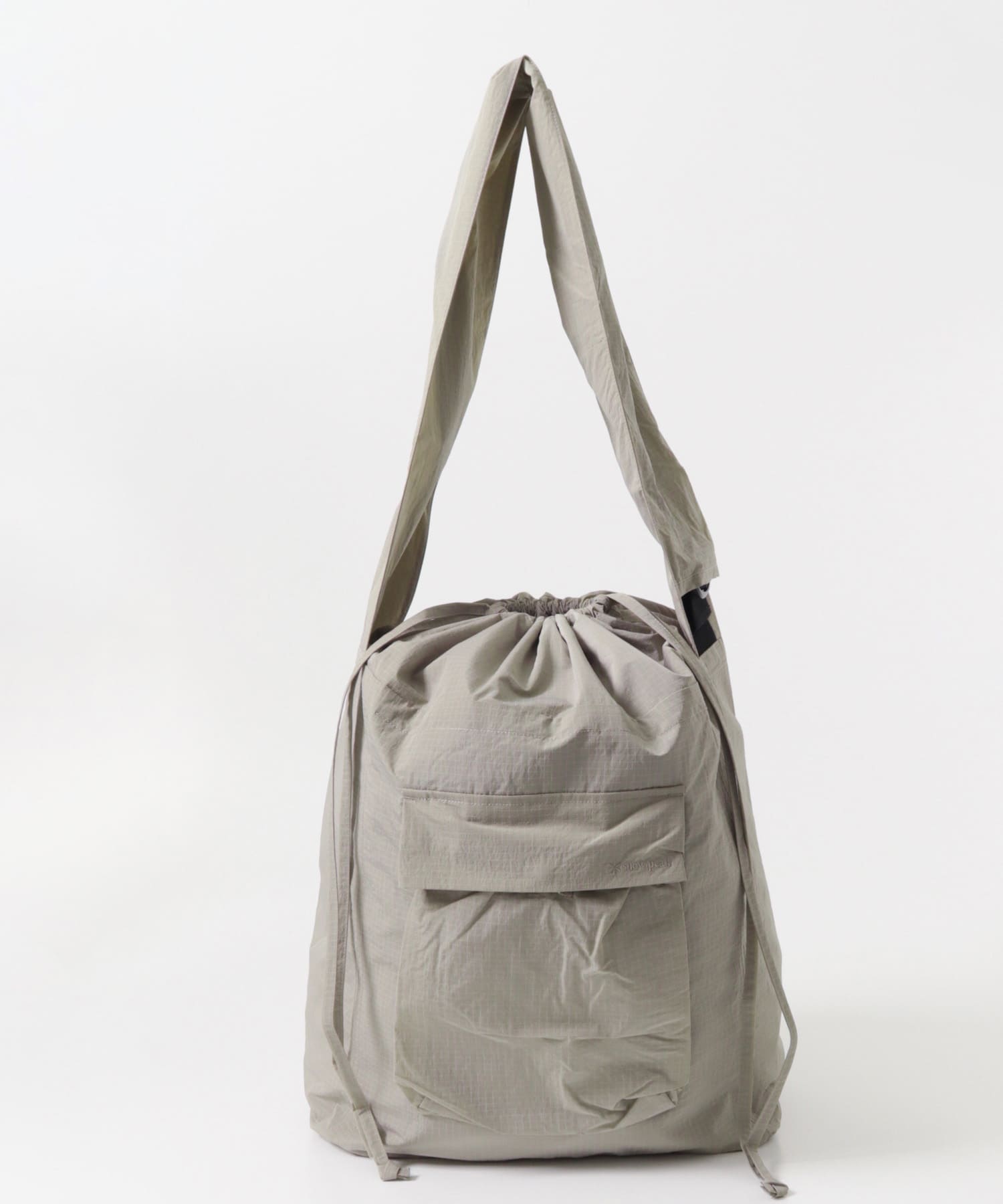 Snow Peak Apparel RIPSTOP WRAP CROSS BAG(One GREIGE): バッグ