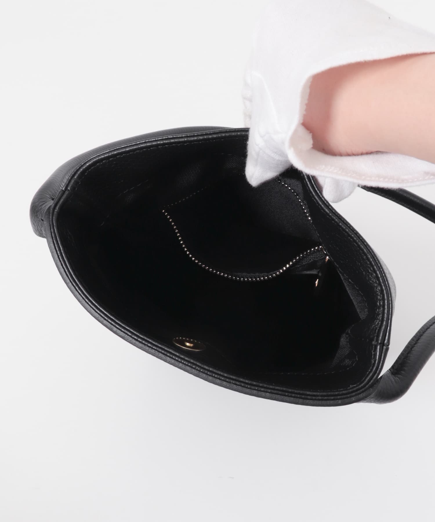 BIANCHINI　ワンハンドルバッグ BLACK Free