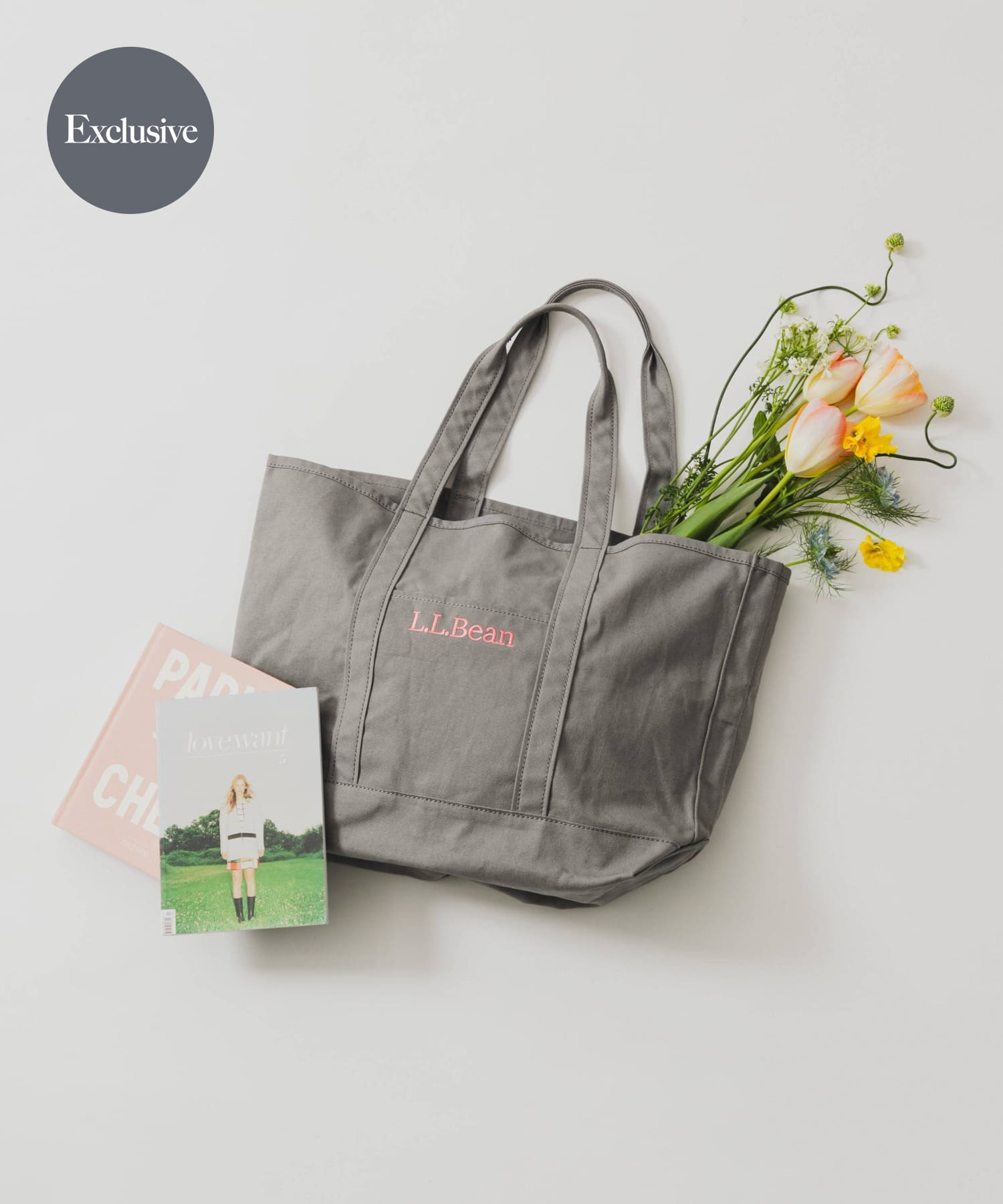 別注』L.L.Bean×DOORS GROCERY TOTE(One RED): バッグ｜URBAN RESEARCH
