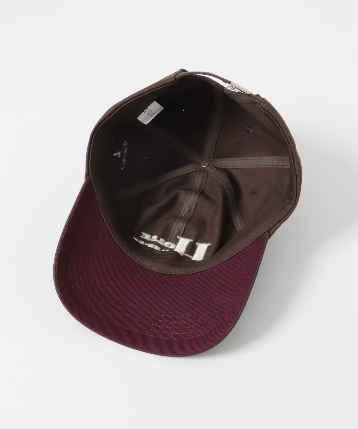LY　BOEKEN CAP DARKBROWN One