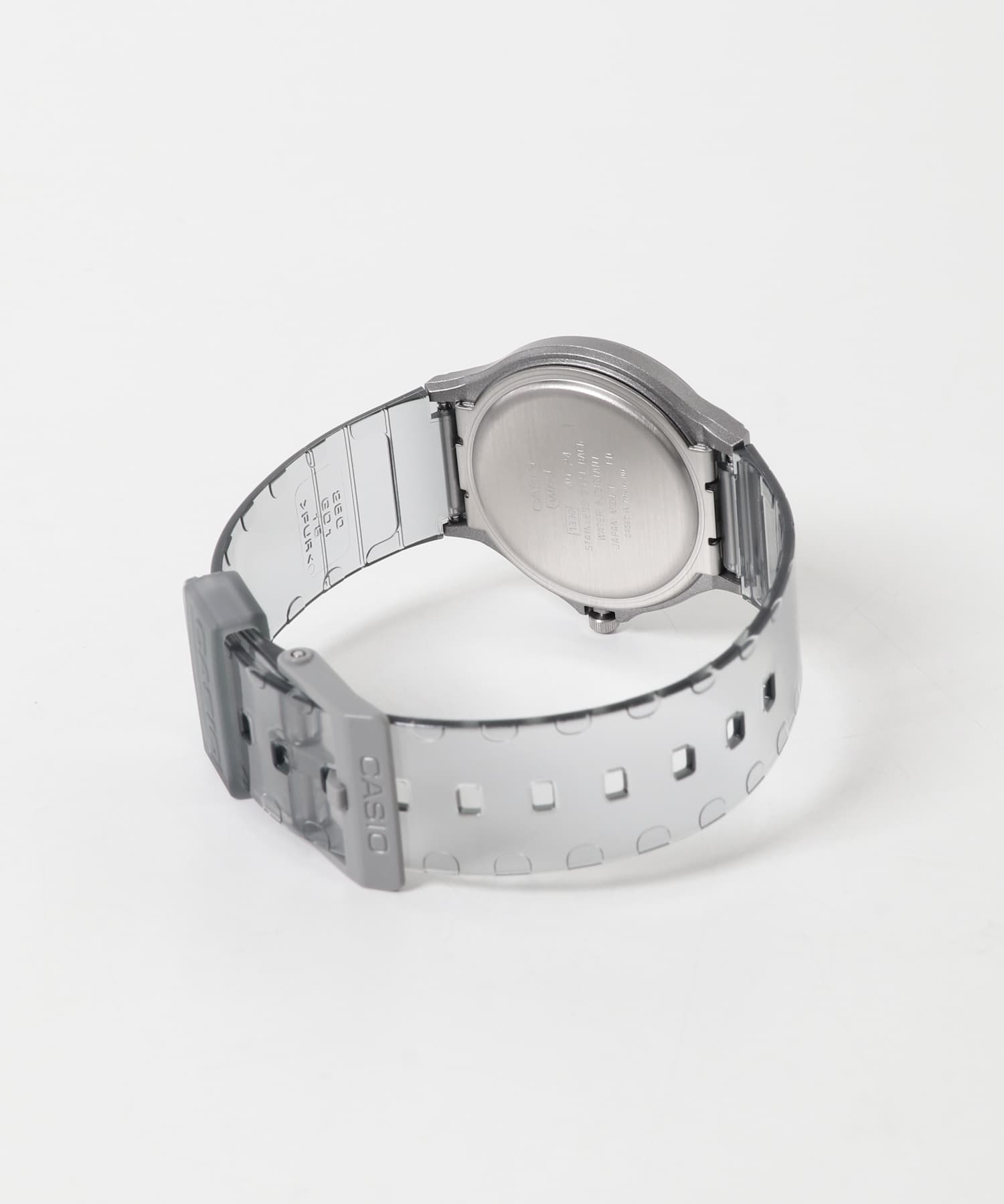 CASIO　クリアウォッチ グレー -