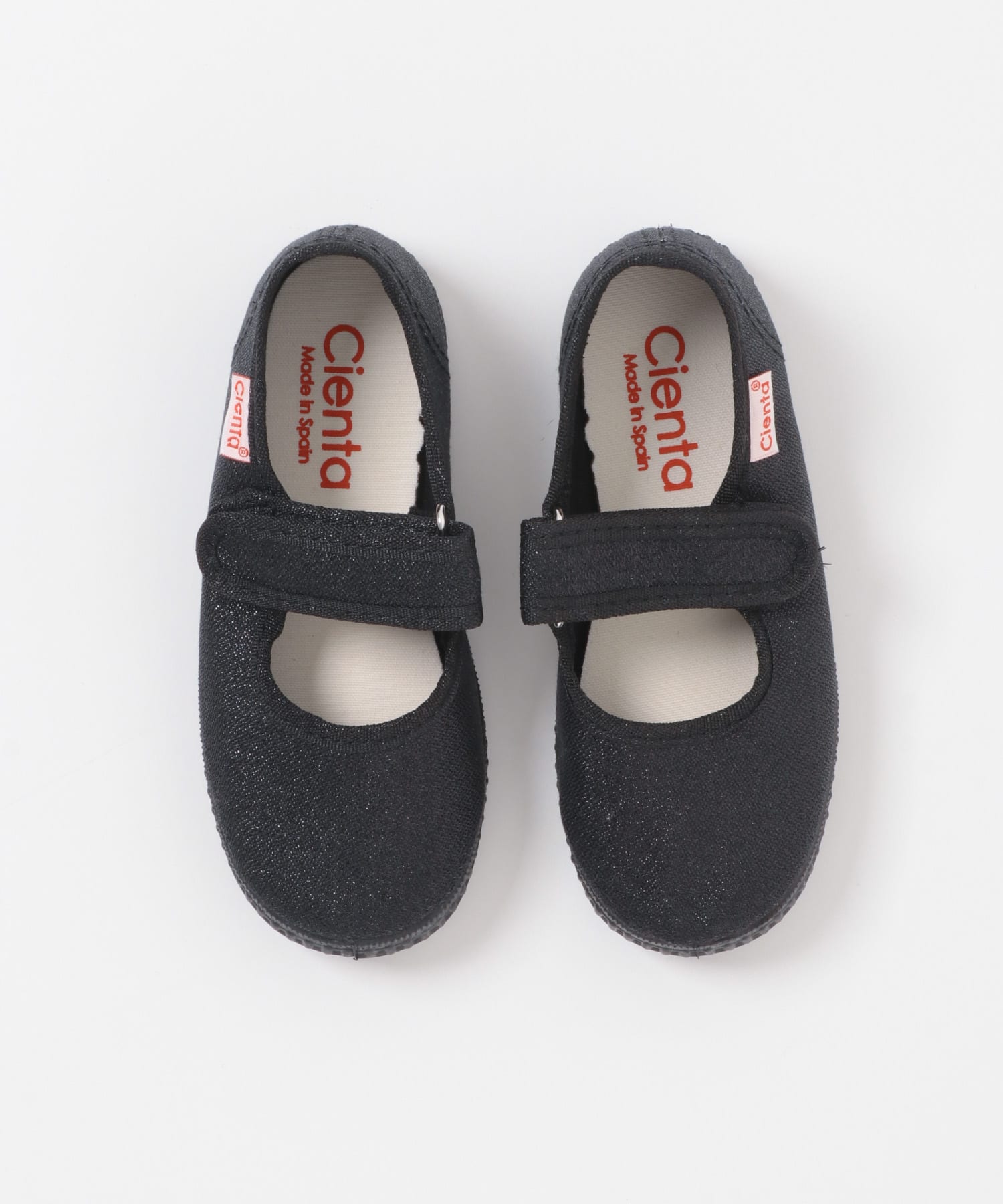Cienta　ラメバレエシューズ NEGRO 16
