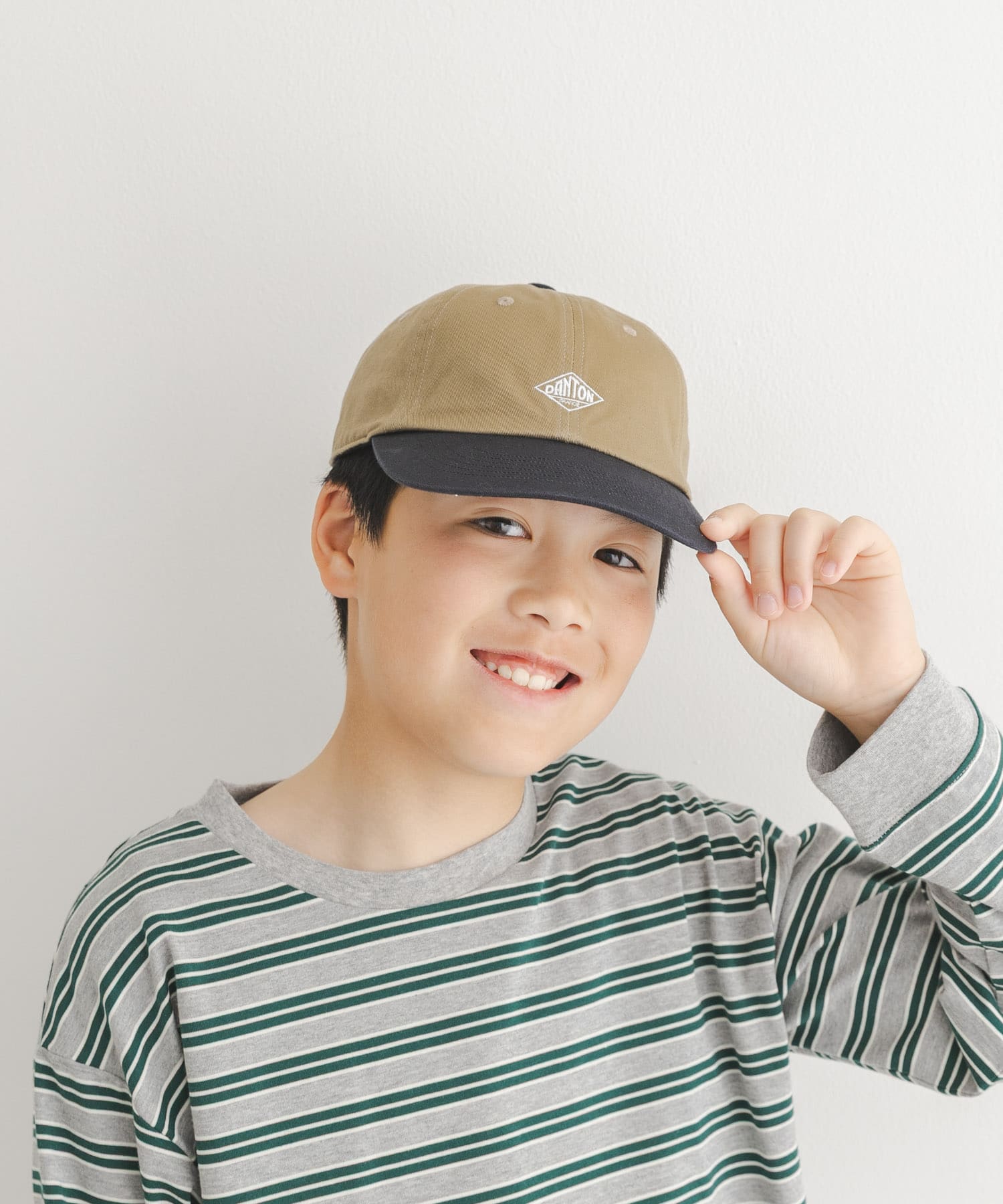 DANTON　TKC KIDS 6PANEL2TONE CAP(KIDS)