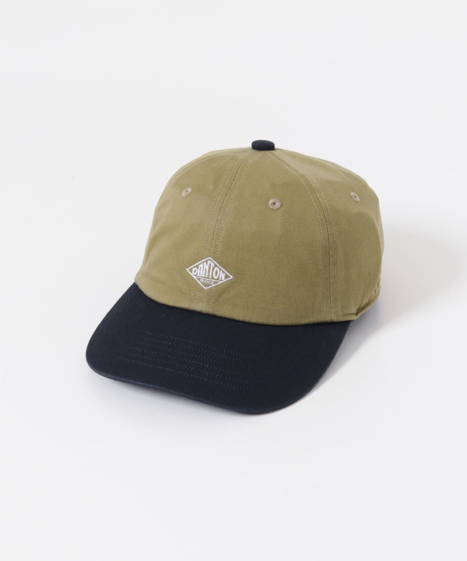 DANTON　TKC KIDS 6PANEL2TONE CAP(KIDS) KHAKI/NAVY One