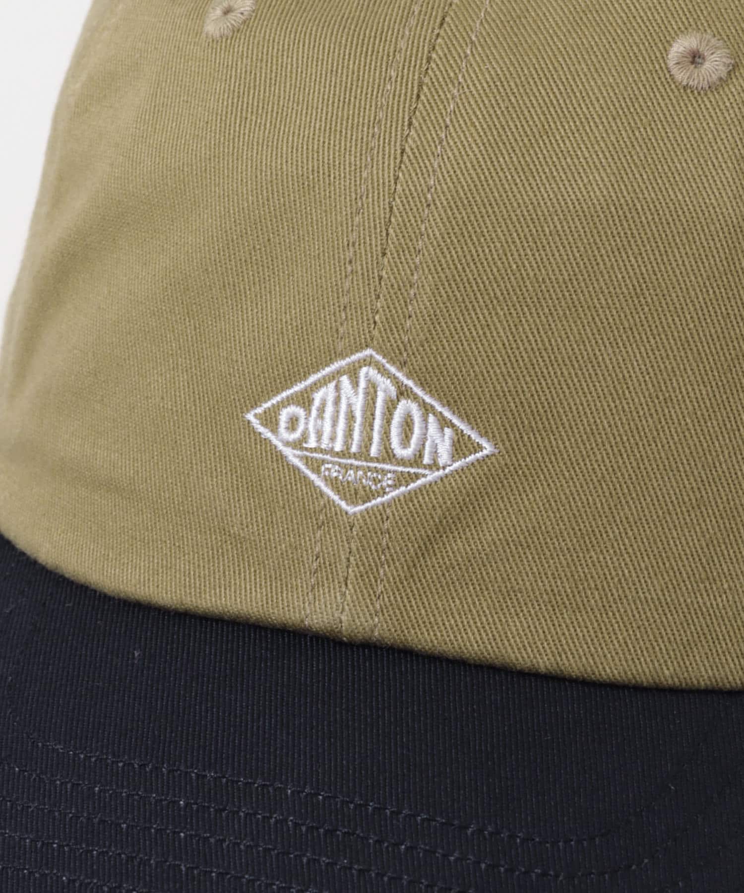 DANTON　TKC KIDS 6PANEL2TONE CAP(KIDS) KHAKI/NAVY One