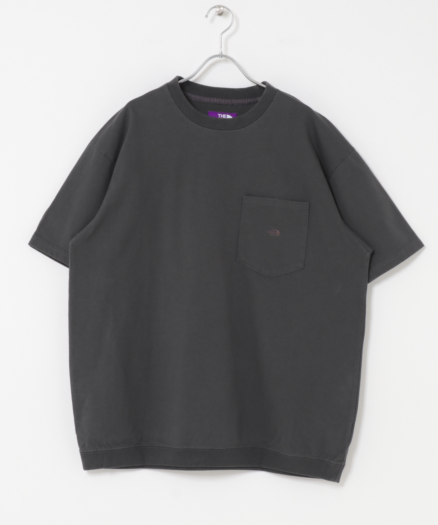 THE NORTH FACE PURPLE LABEL　HIGH BULKY POCKET T-SHIRTS A.GRAY(AH) M