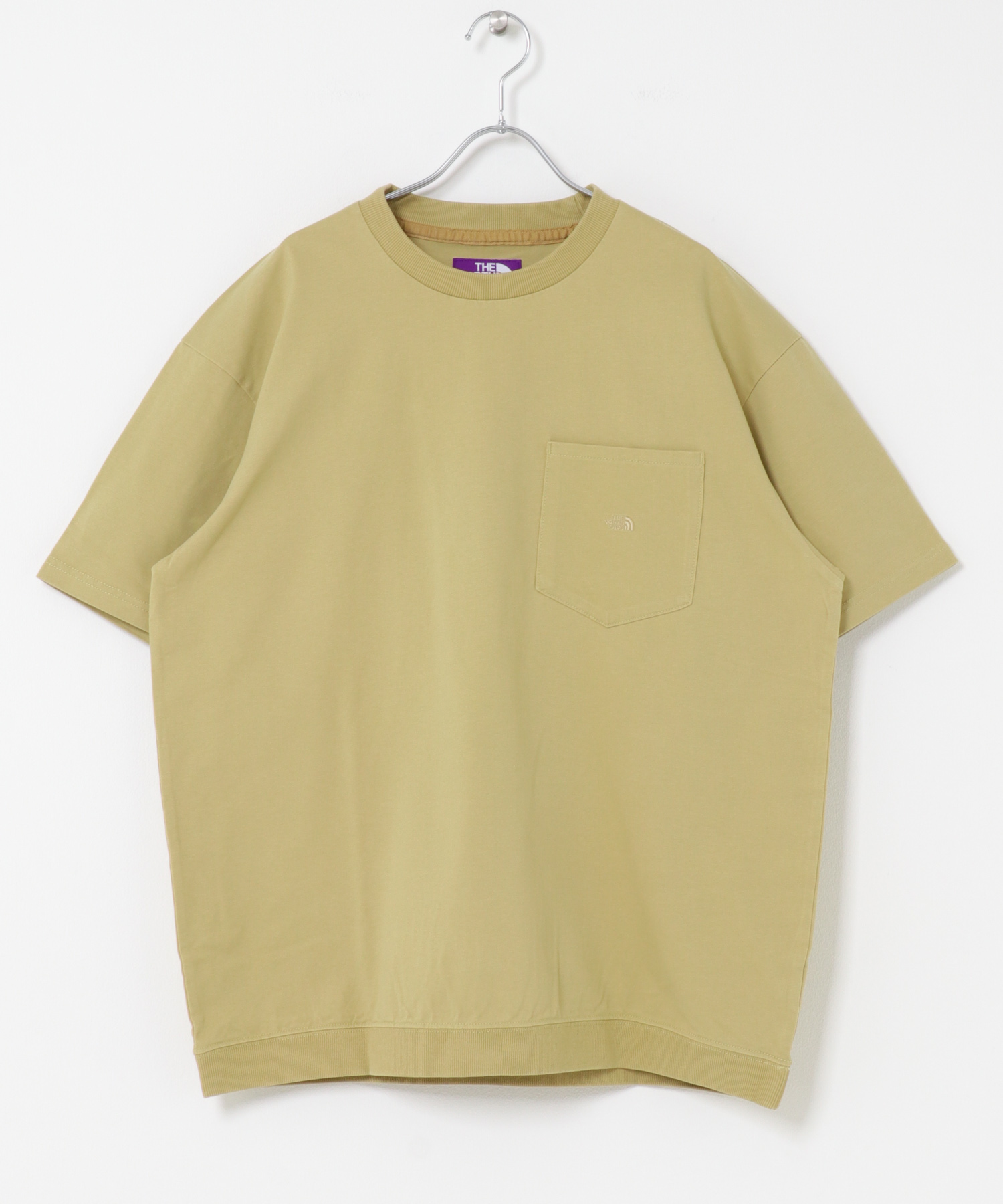 THE NORTH FACE PURPLE LABEL　HIGH BULKY POCKET T-SHIRTS KHAKI(LK) M