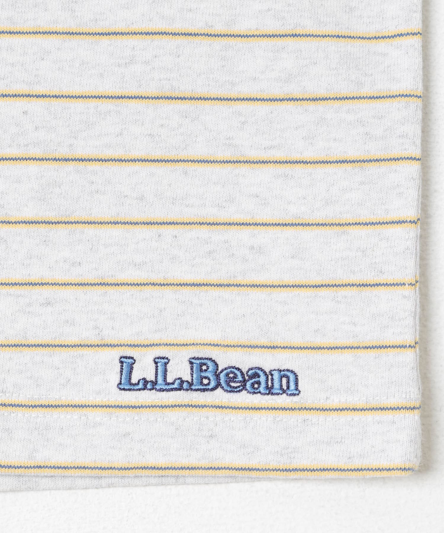 L.L.Bean JAPAN EDITION　UNION SHORT-SLEEVE STRIPED T-SHIRTS BIRCH/CRM M