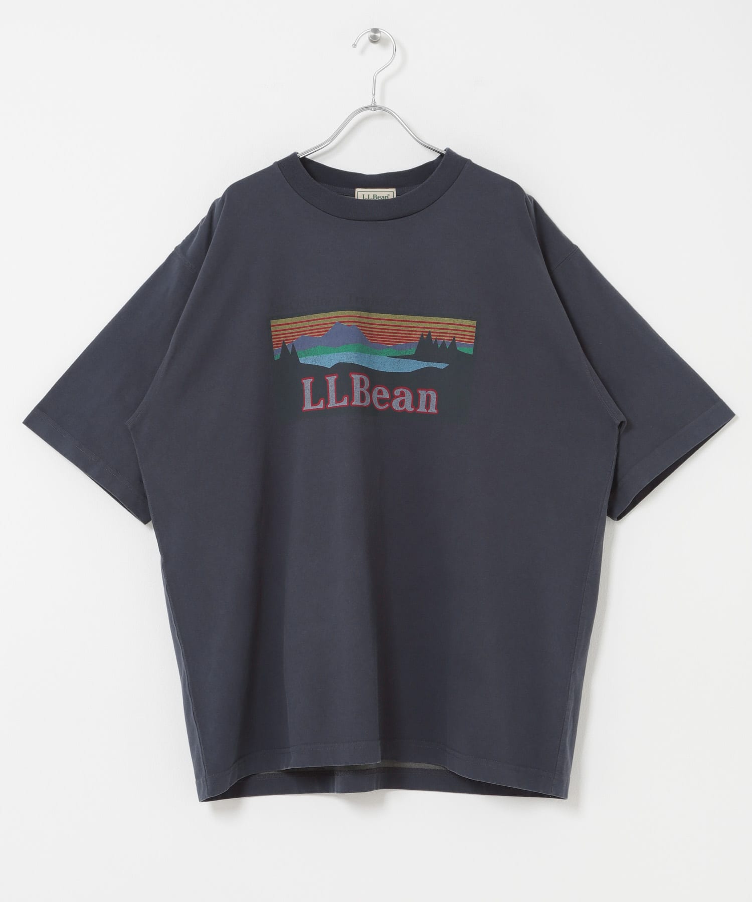 L.L.Bean JAPAN EDITION　SHORT-SLEEVE KATAHDIN LOGO T-SHIRTS CHARCOAL M
