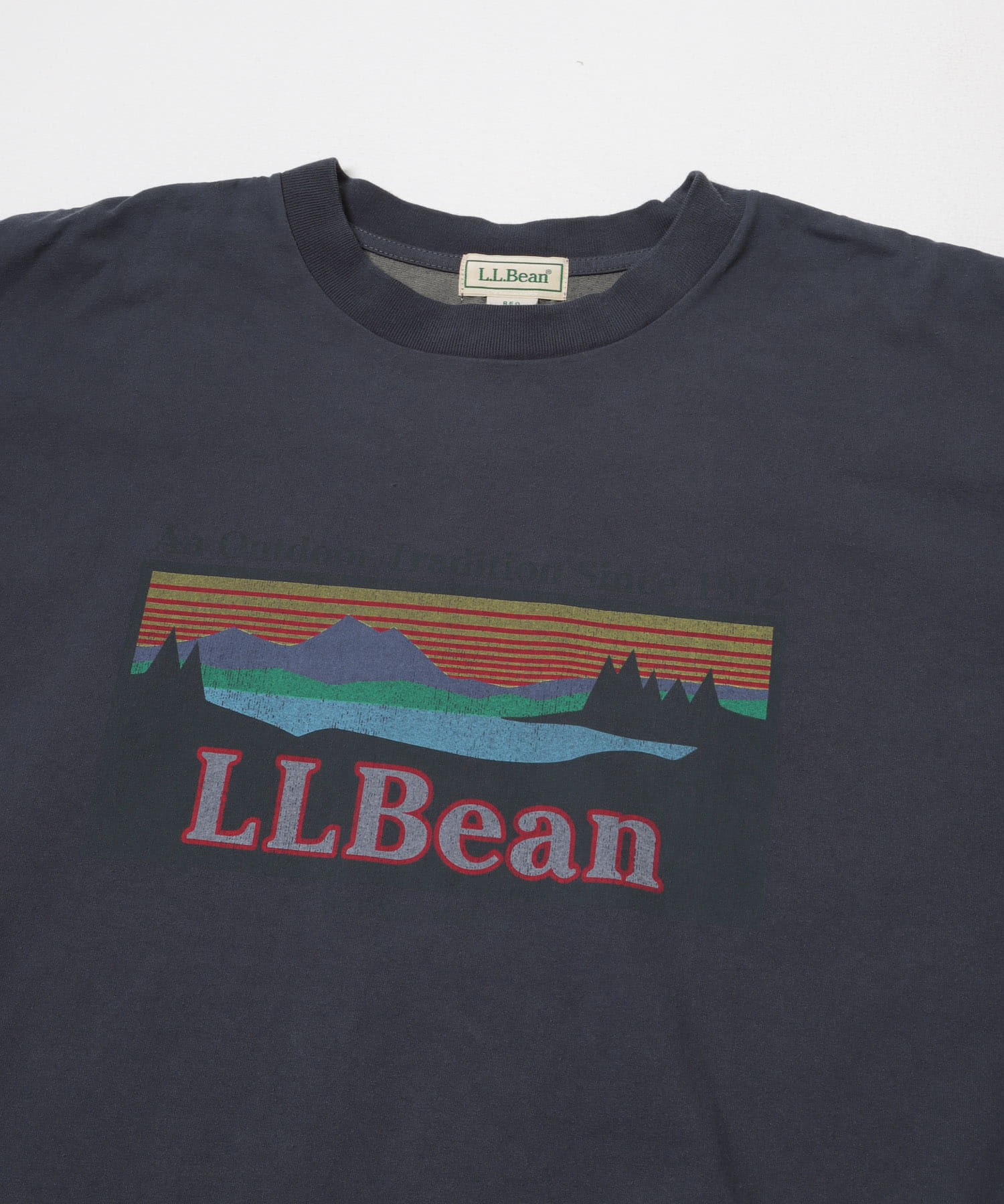 L.L.Bean JAPAN EDITION　SHORT-SLEEVE KATAHDIN LOGO T-SHIRTS CHARCOAL M