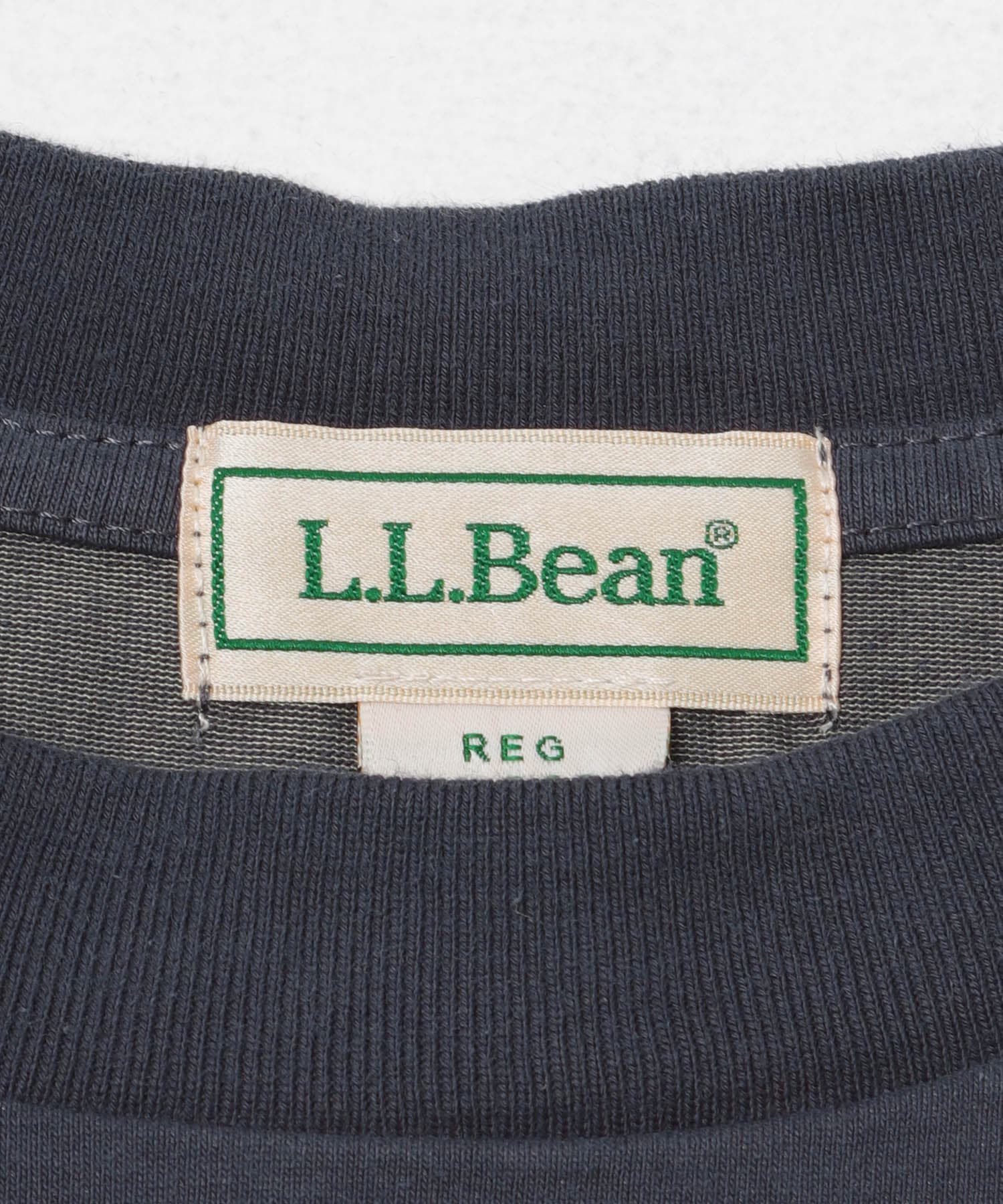 L.L.Bean JAPAN EDITION　SHORT-SLEEVE KATAHDIN LOGO T-SHIRTS CHARCOAL M