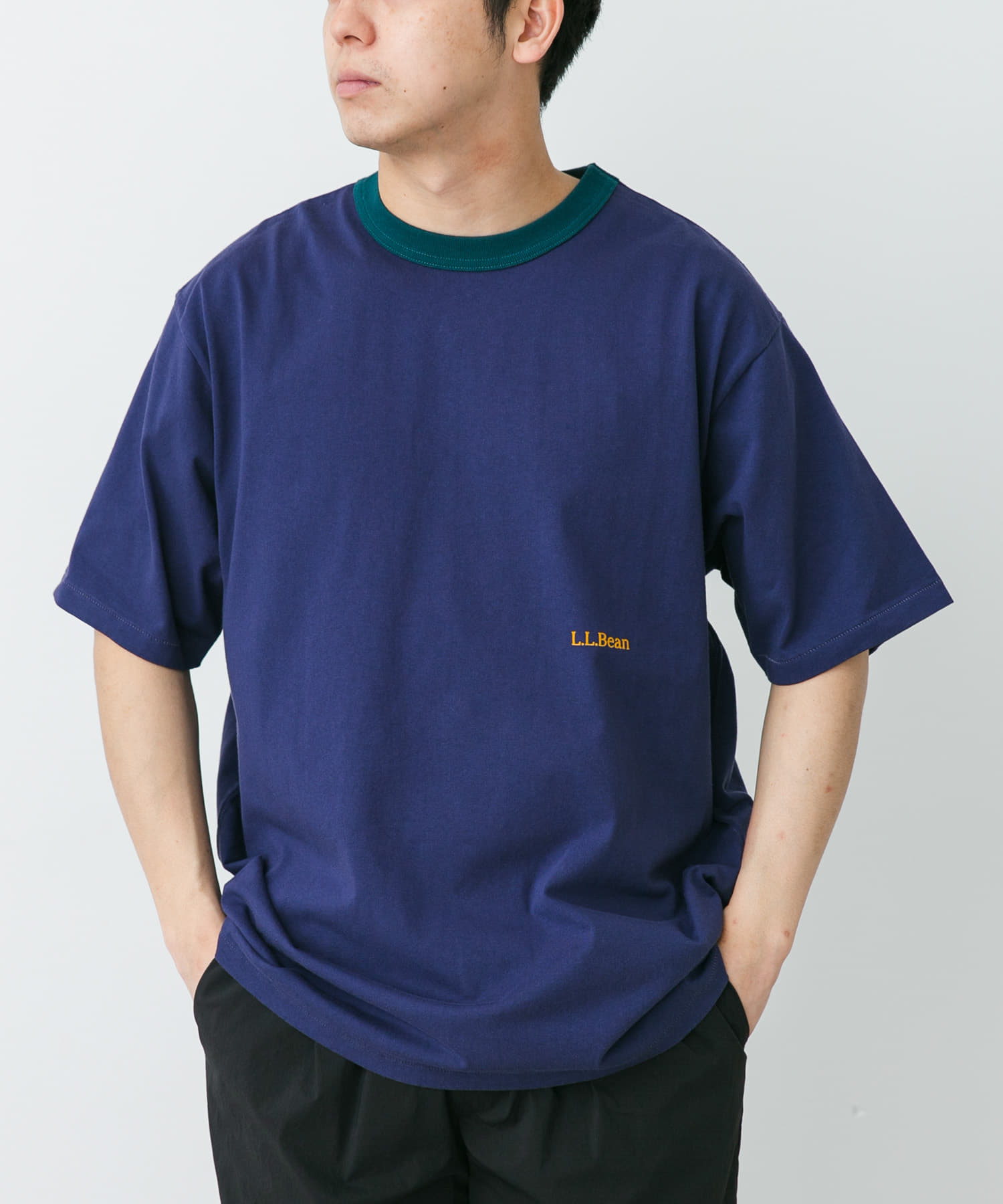 L.L.Bean JAPAN EDITION　SHORT SLEEVE RINGER T-SHIRTS