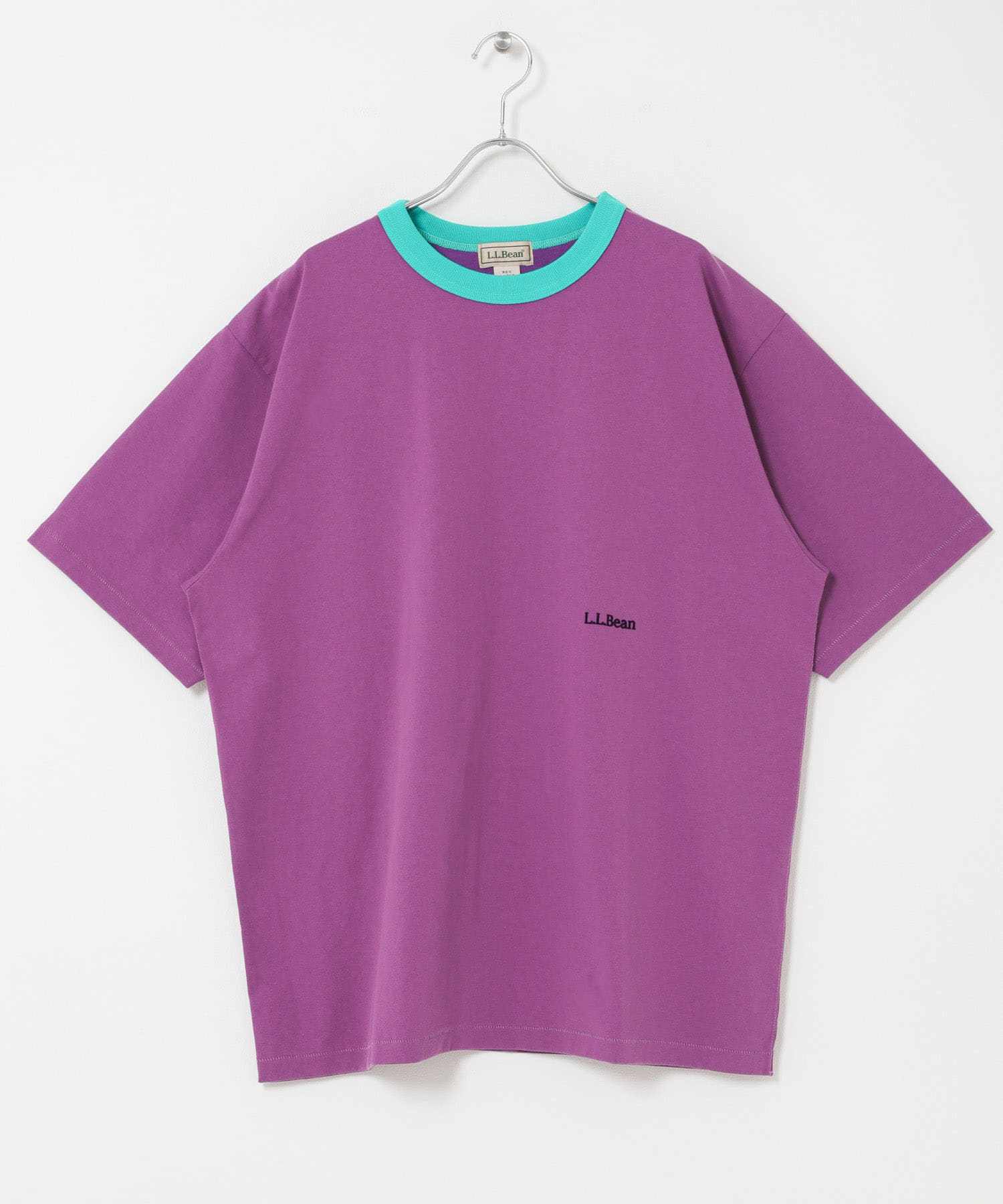 L.L.Bean JAPAN EDITION　SHORT SLEEVE RINGER T-SHIRTS MAGENTA M