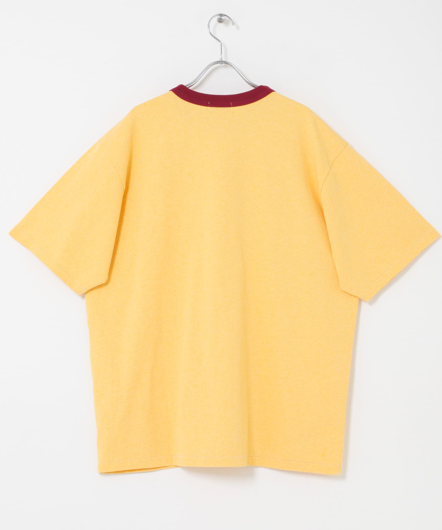 L.L.Bean JAPAN EDITION　SHORT SLEEVE RINGER T-SHIRTS TOP GOLD M