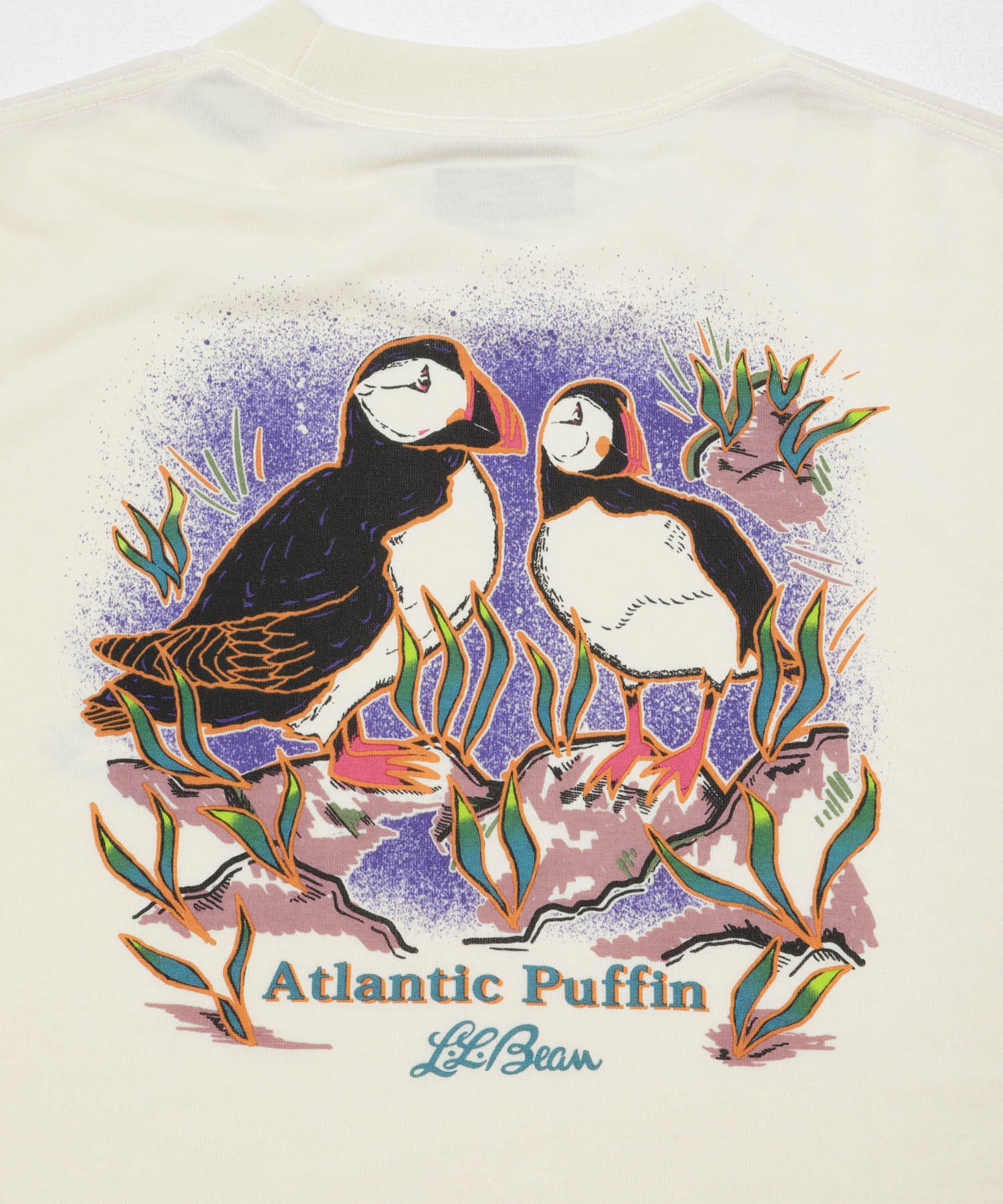 L.L.Bean JAPAN EDITION　DOVER FOXCROFT SHORT-SLEEVE T-SHIRTS A PUFFIN M