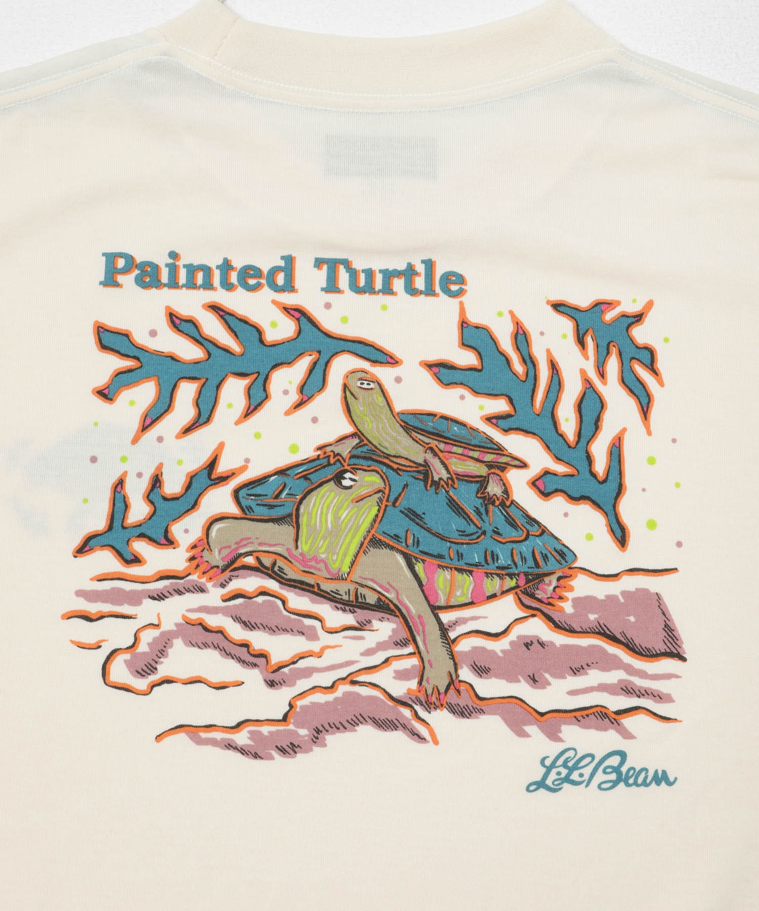 L.L.Bean JAPAN EDITION　DOVER FOXCROFT SHORT-SLEEVE T-SHIRTS P TURTLE M