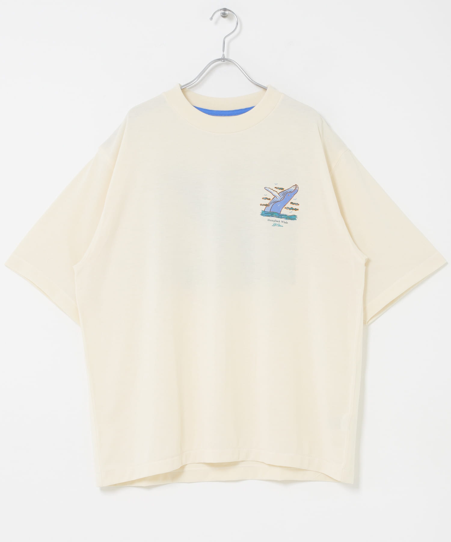 L.L.Bean JAPAN EDITION　DOVER FOXCROFT SHORT-SLEEVE T-SHIRTS H WHALE M