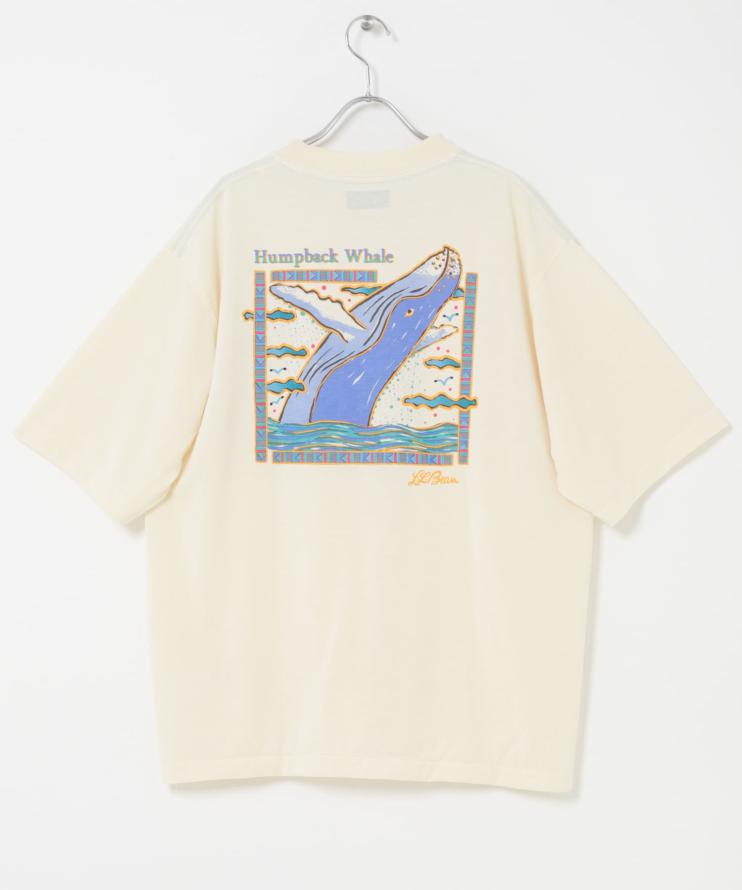 L.L.Bean JAPAN EDITION　DOVER FOXCROFT SHORT-SLEEVE T-SHIRTS H WHALE M