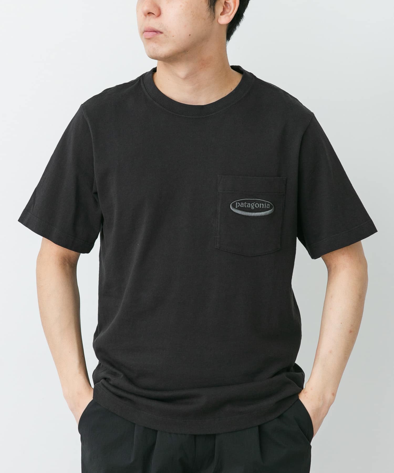 patagonia　MW 95 OVAL LOGO POKET T-SHIRTS