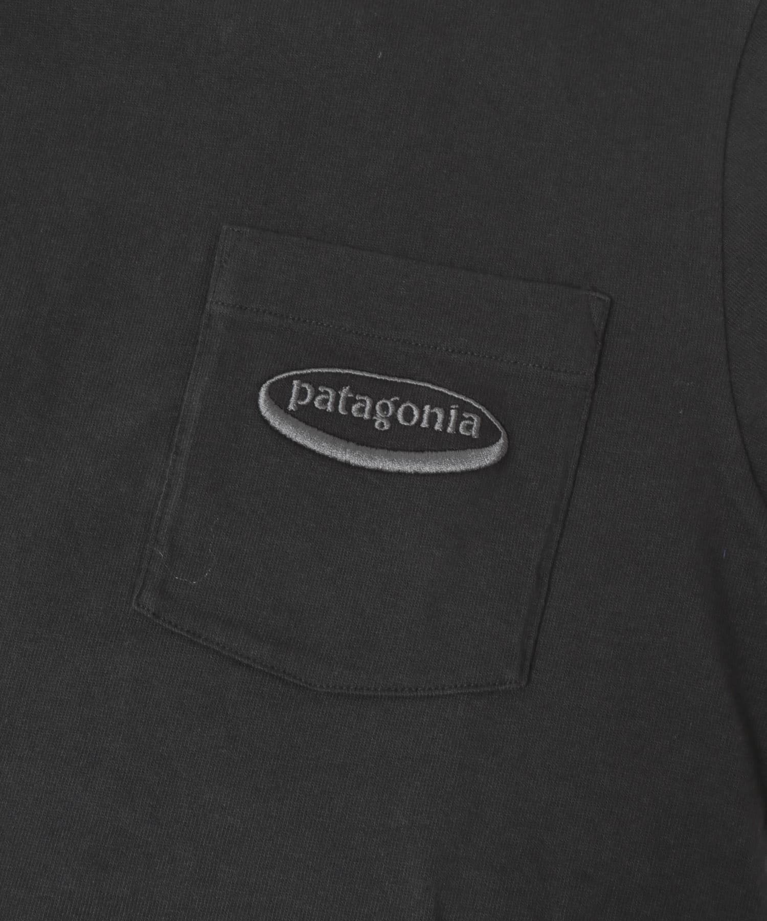 patagonia　MW 95 OVAL LOGO POKET T-SHIRTS BLK S