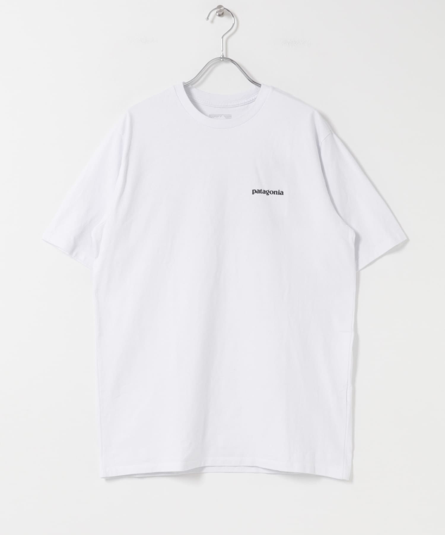 patagonia　SHORT-SLEEVE P-6 LOGO RE-T-SHIRTS WHI S