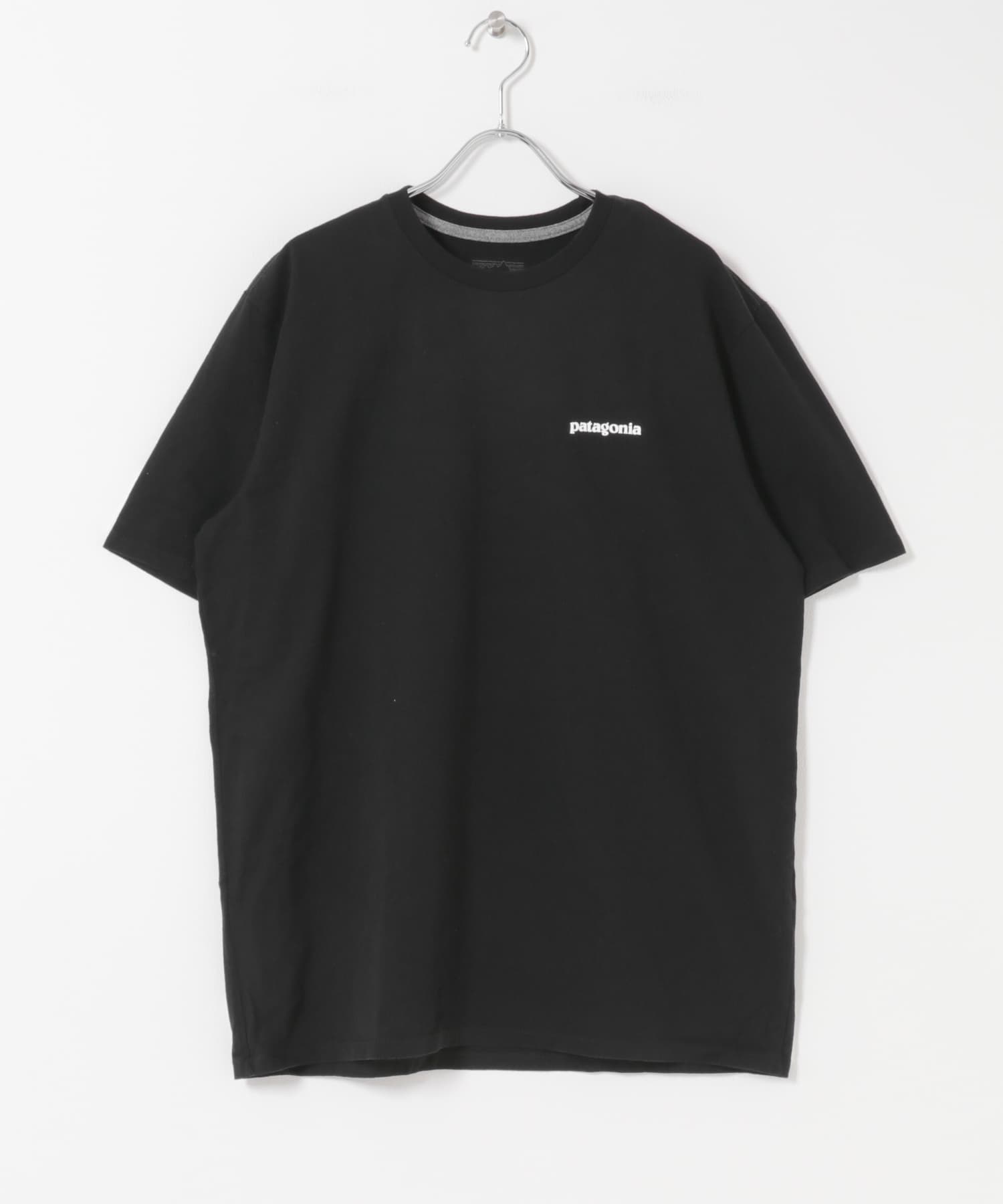 patagonia　SHORT-SLEEVE P-6 LOGO RE-T-SHIRTS BLK S