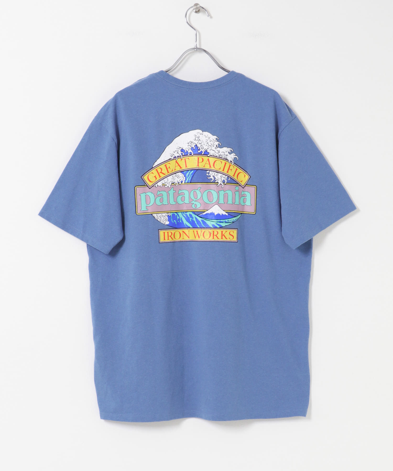 patagonia　MS GREAT WAVES RE-T-SHIRTS SHRB S