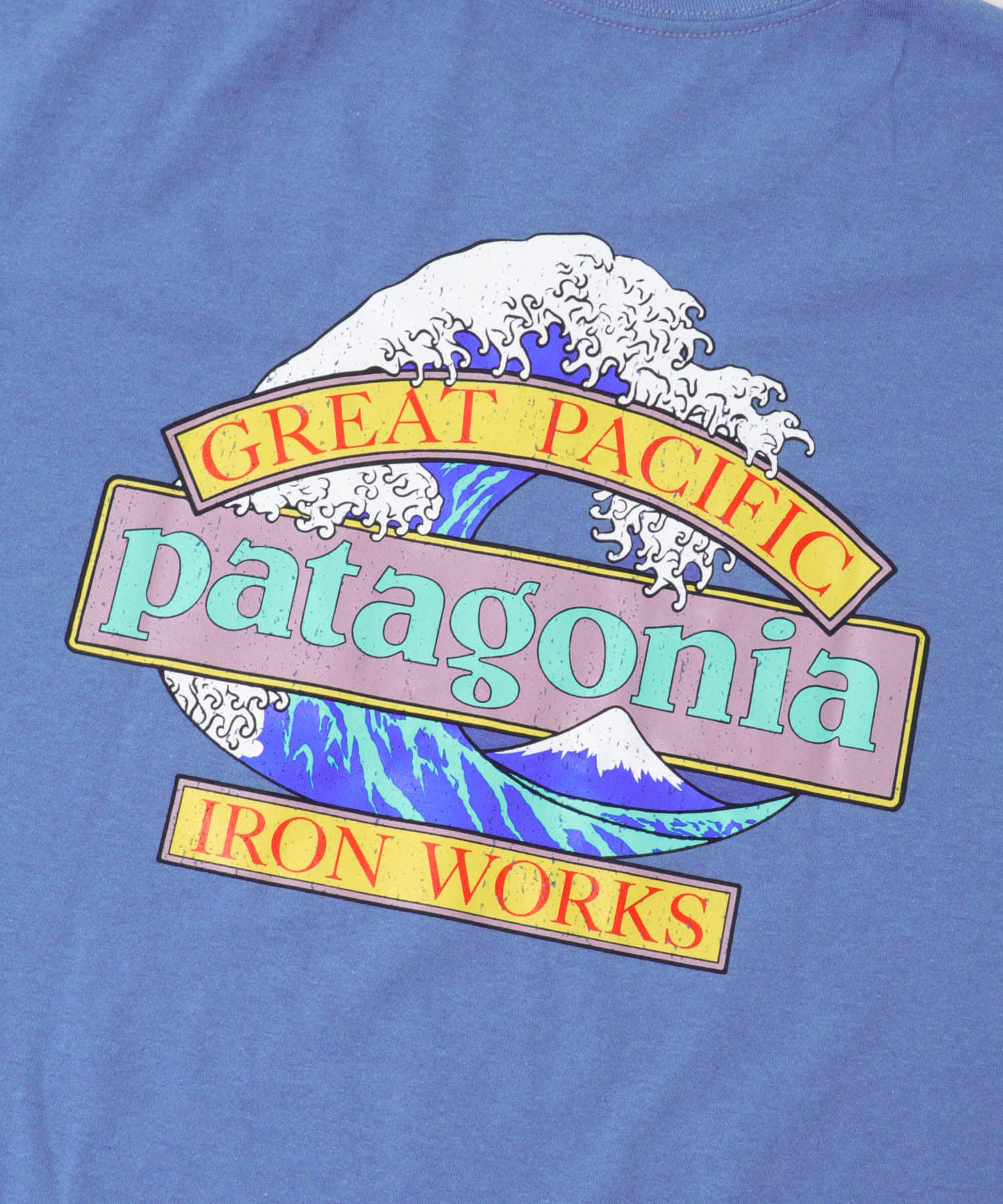 patagonia　MS GREAT WAVES RE-T-SHIRTS SHRB S